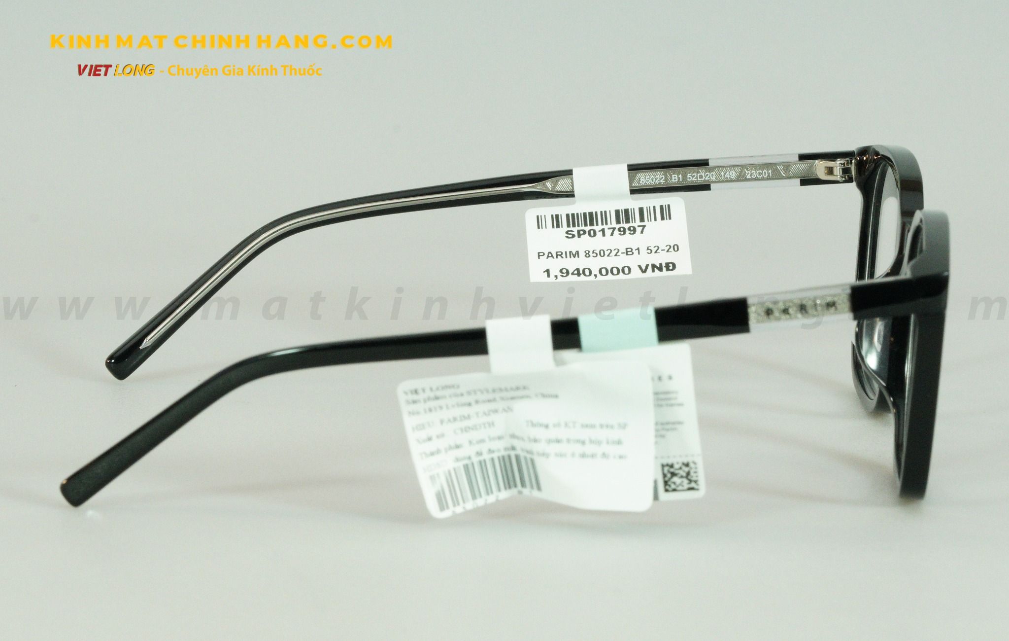 GỌNG KÍNH PARIM 85022-B1 52-20
