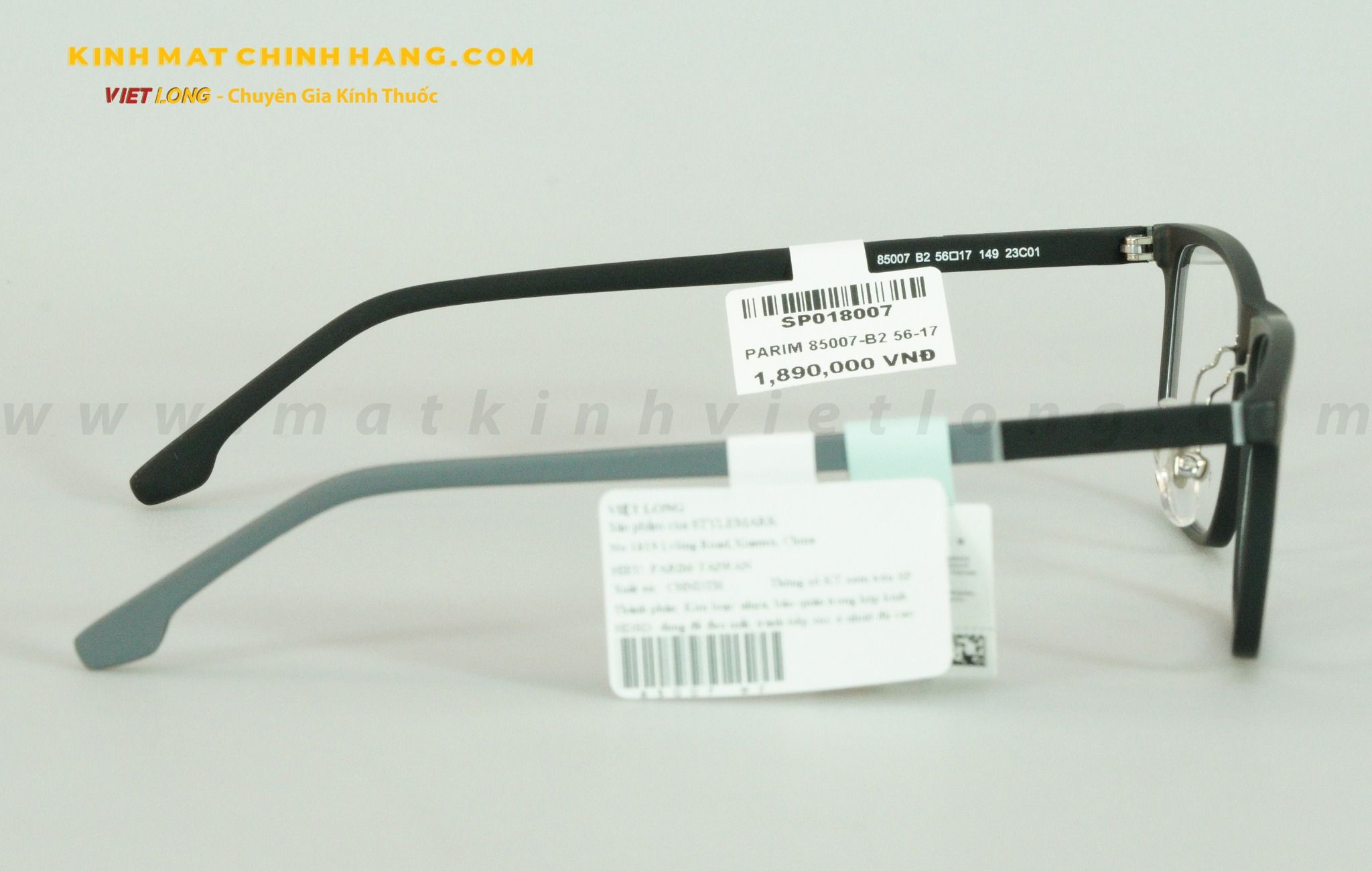 GỌNG KÍNH PARIM 85007-B2 56-17