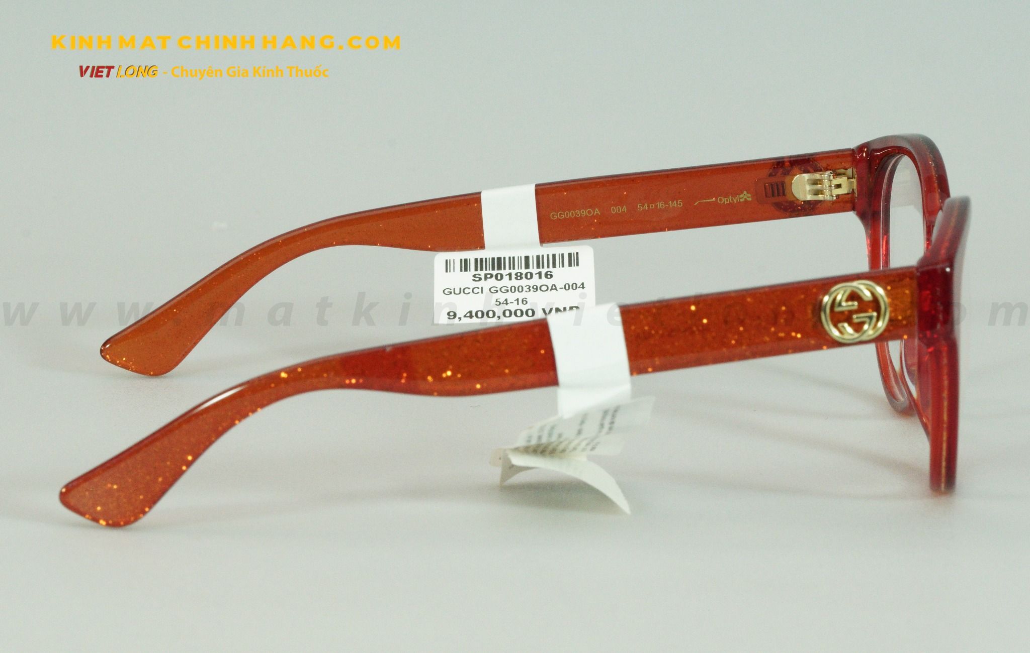GỌNG KÍNH GUCCI GG0039OA-004 54-16