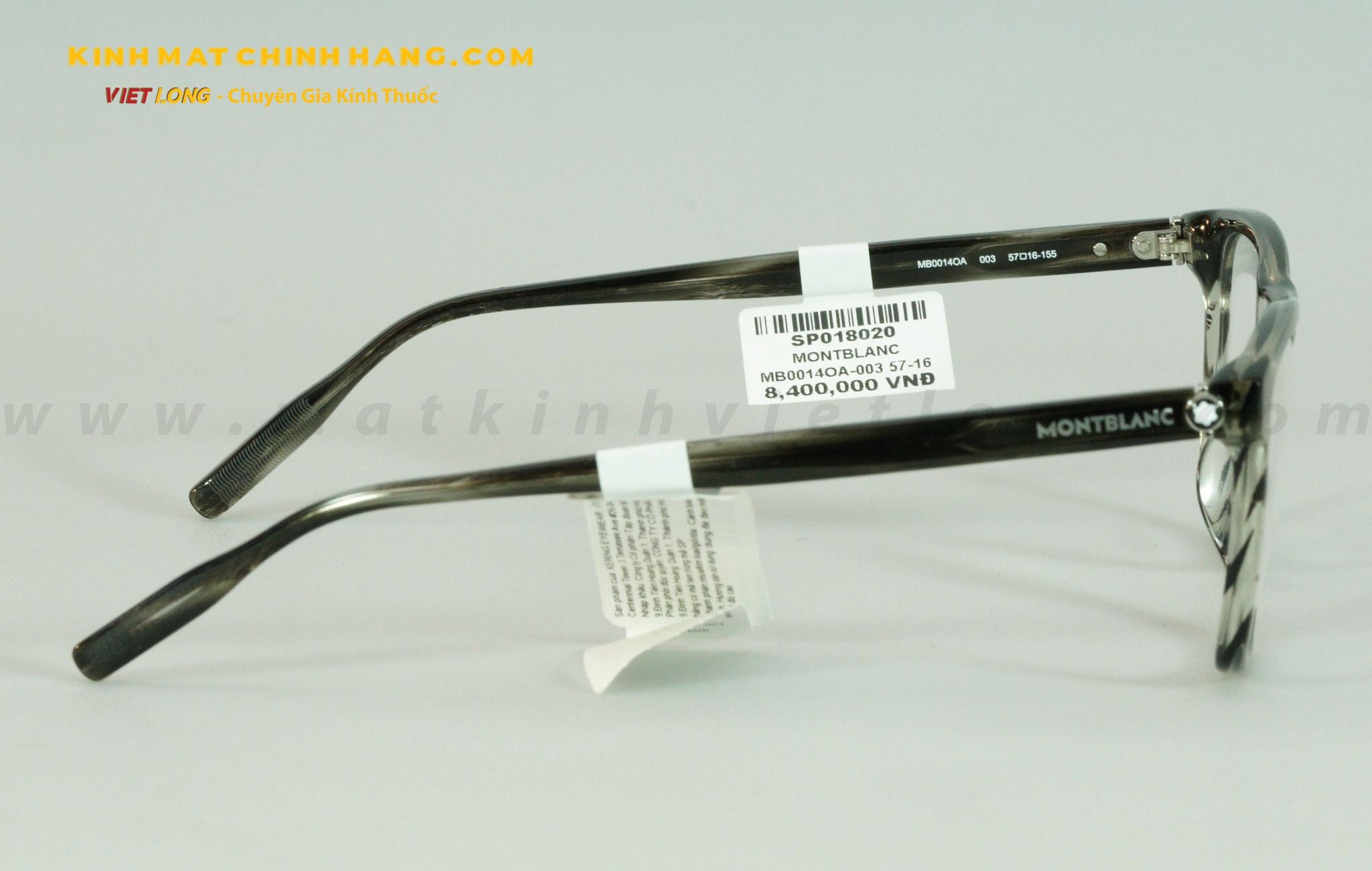 GỌNG KÍNH MONTBLANC MB0014OA-003 57-16