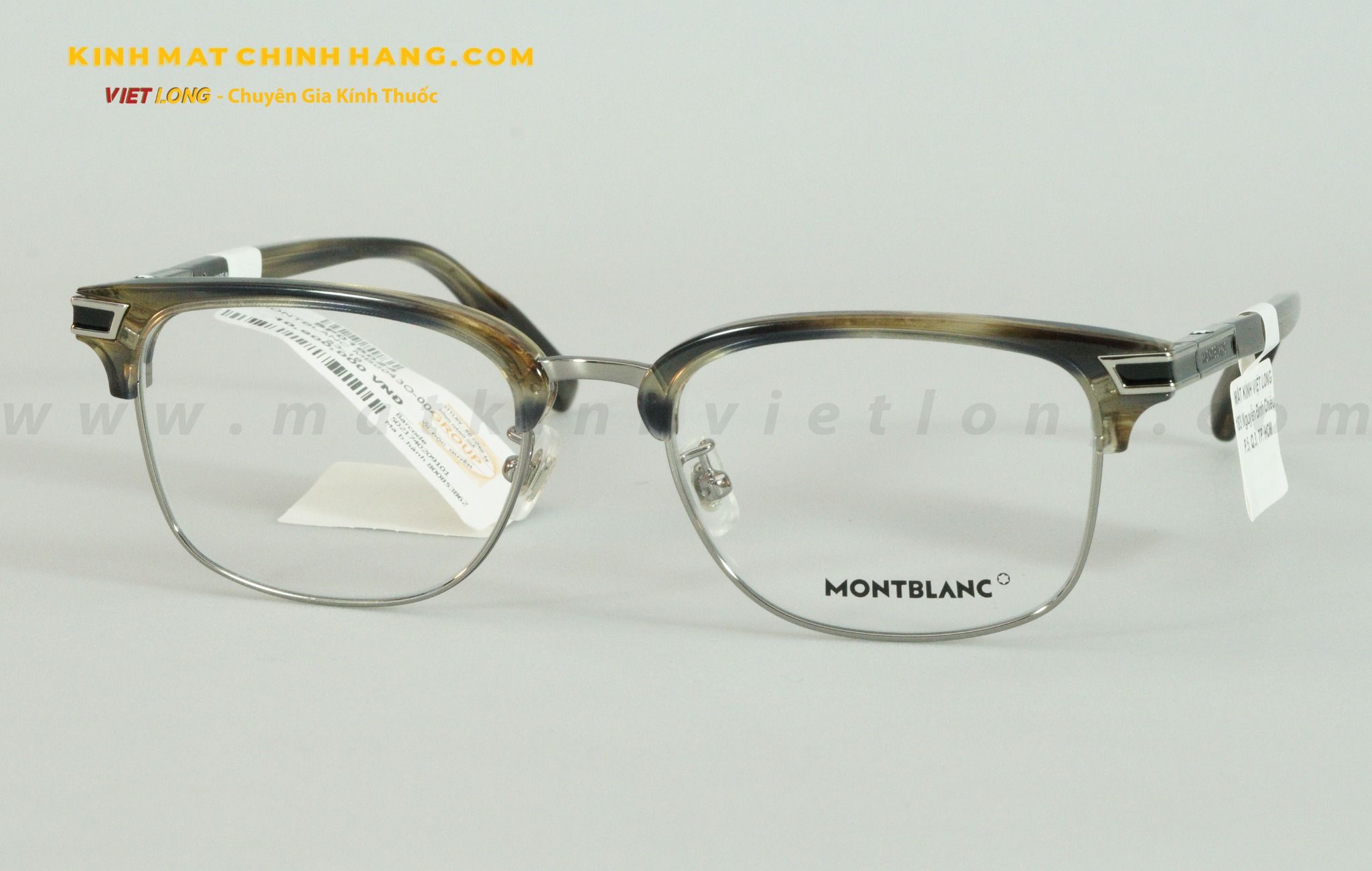  GỌNG KÍNH MONTBLANC MB0043O-004 53-18 