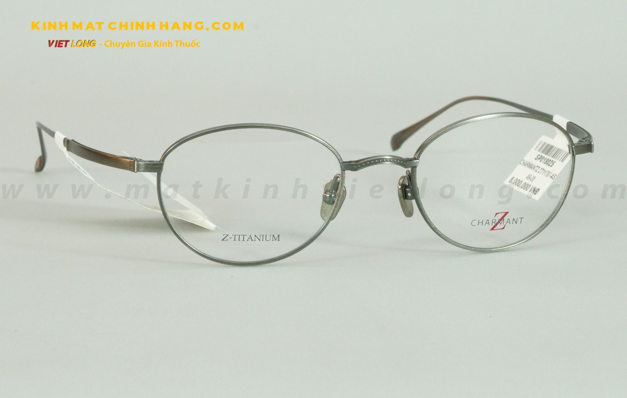  GỌNG KÍNH CHARMANTZ ZT11787-AS 49-20 