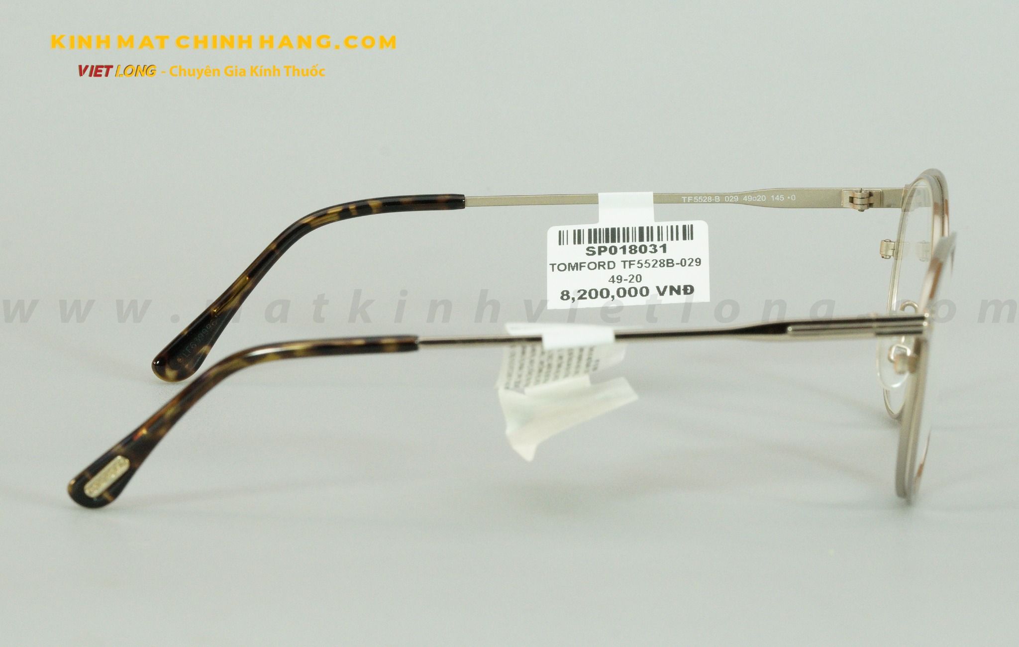 GỌNG KÍNH TOMFORD TF5528B-029 49-20