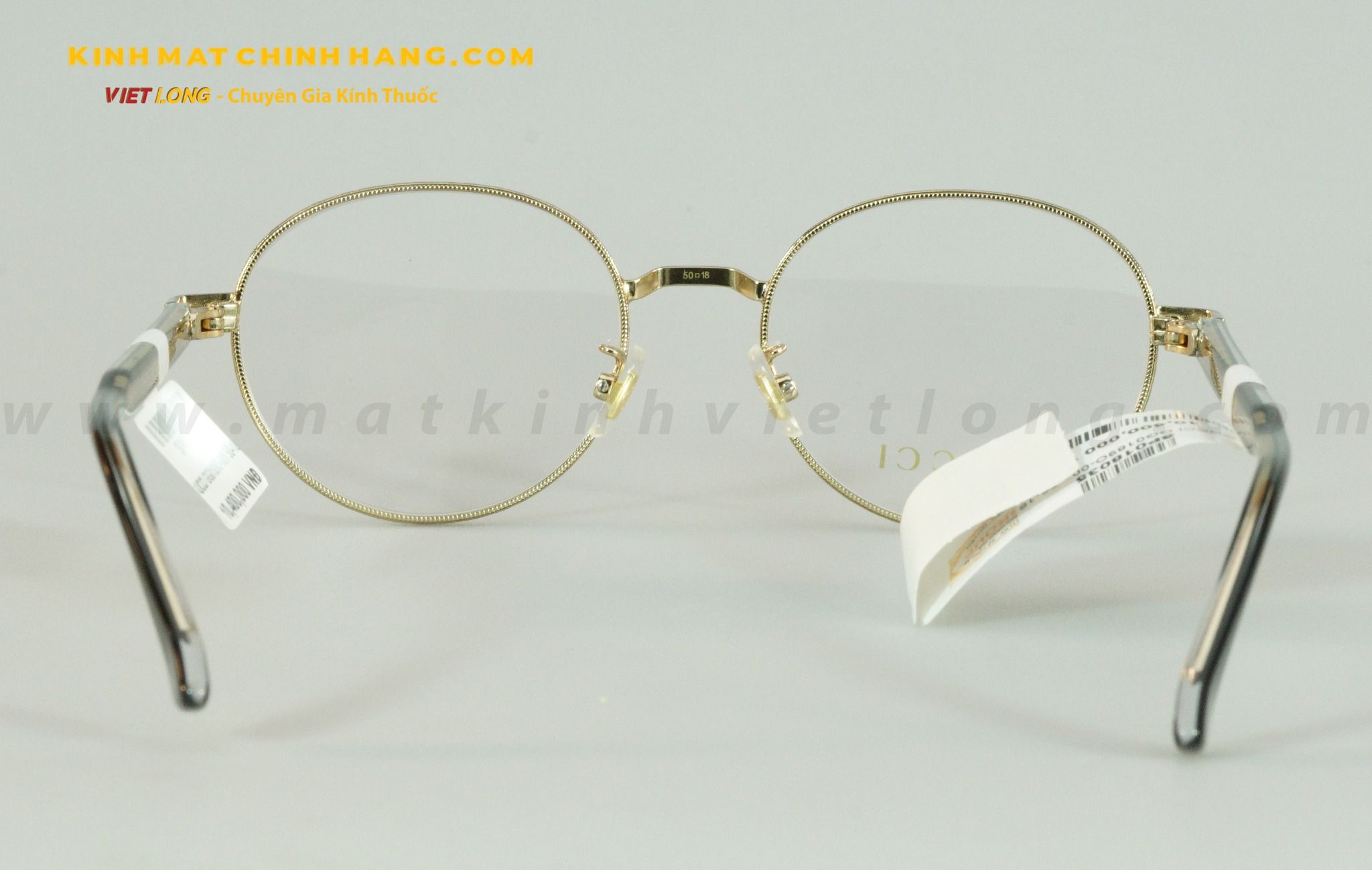  GỌNG KÍNH GUCCI GG0189O-001 50-18 