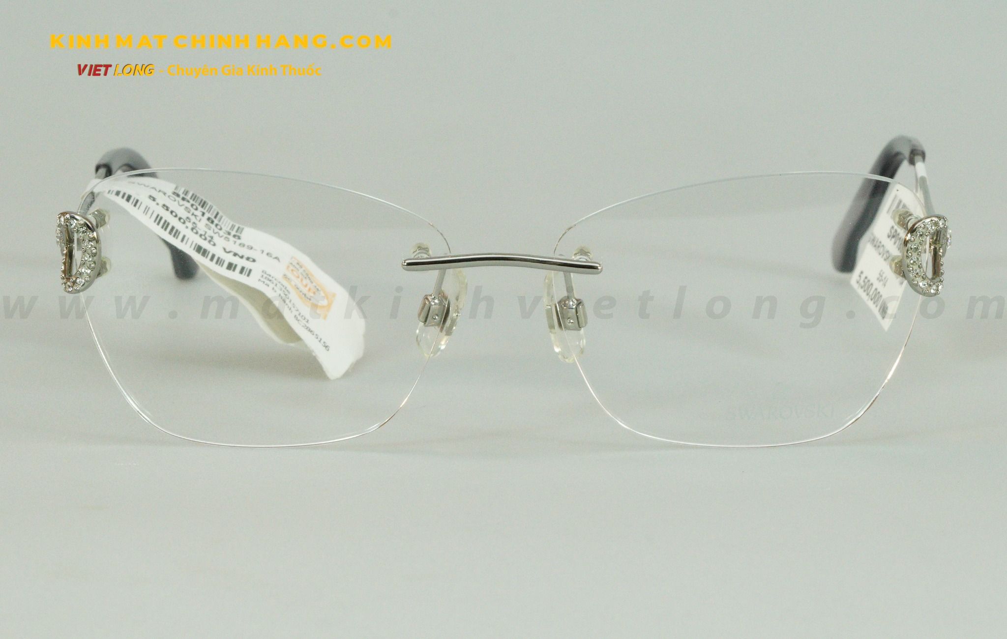  GỌNG KÍNH SWAROVSKI SW5189-16A 55-14 