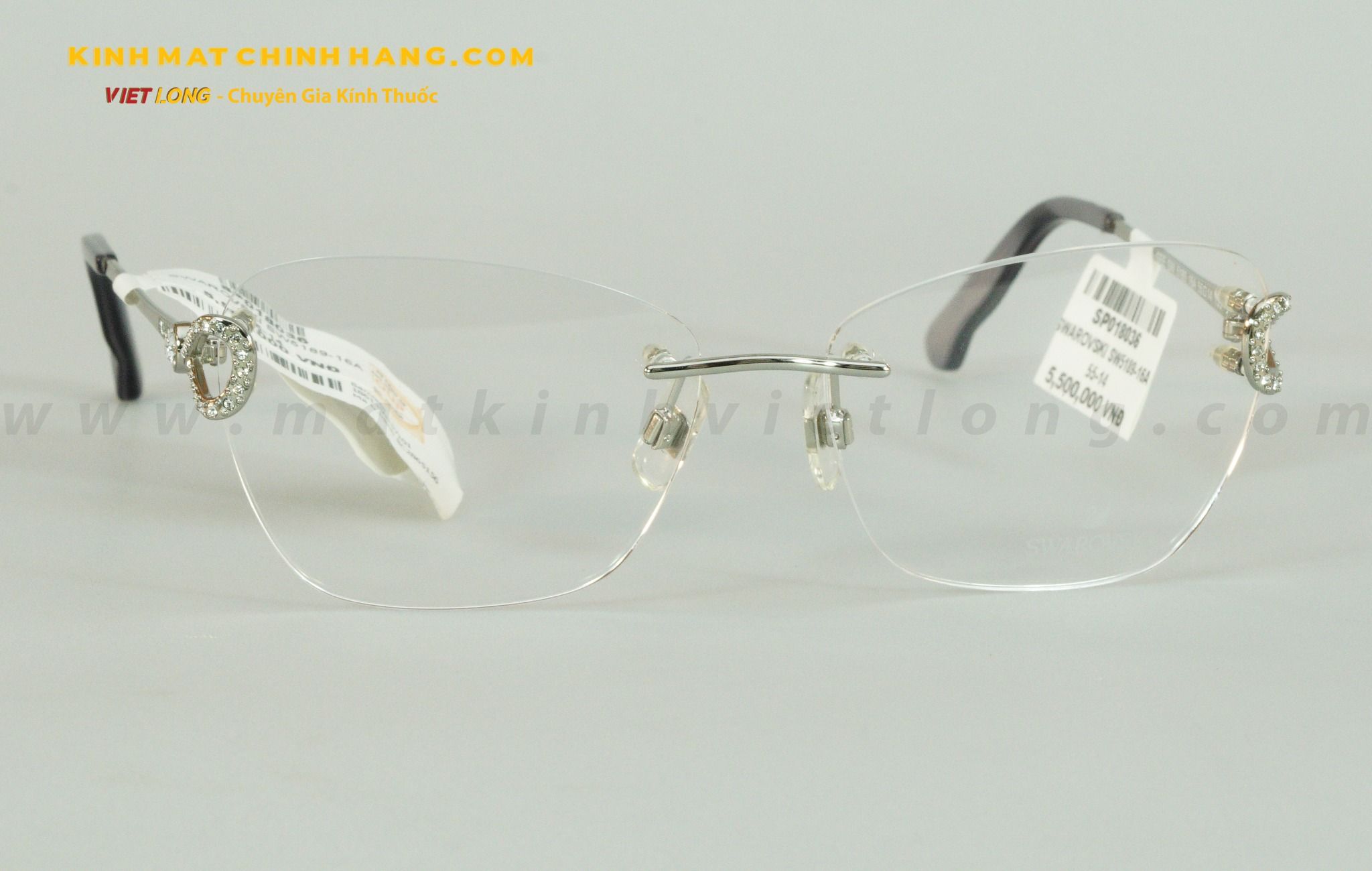  GỌNG KÍNH SWAROVSKI SW5189-16A 55-14 