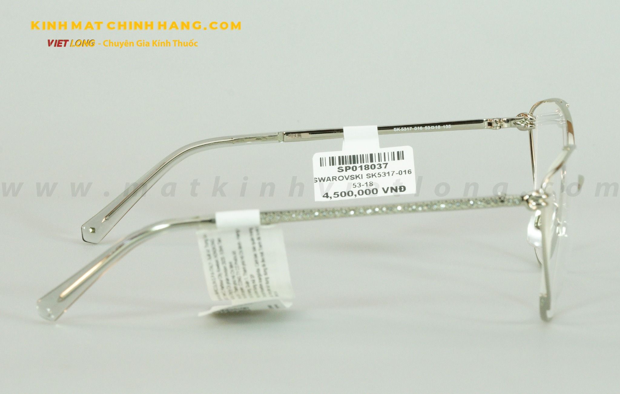 GỌNG KÍNH SWAROVSKI SK5317-016 53-18