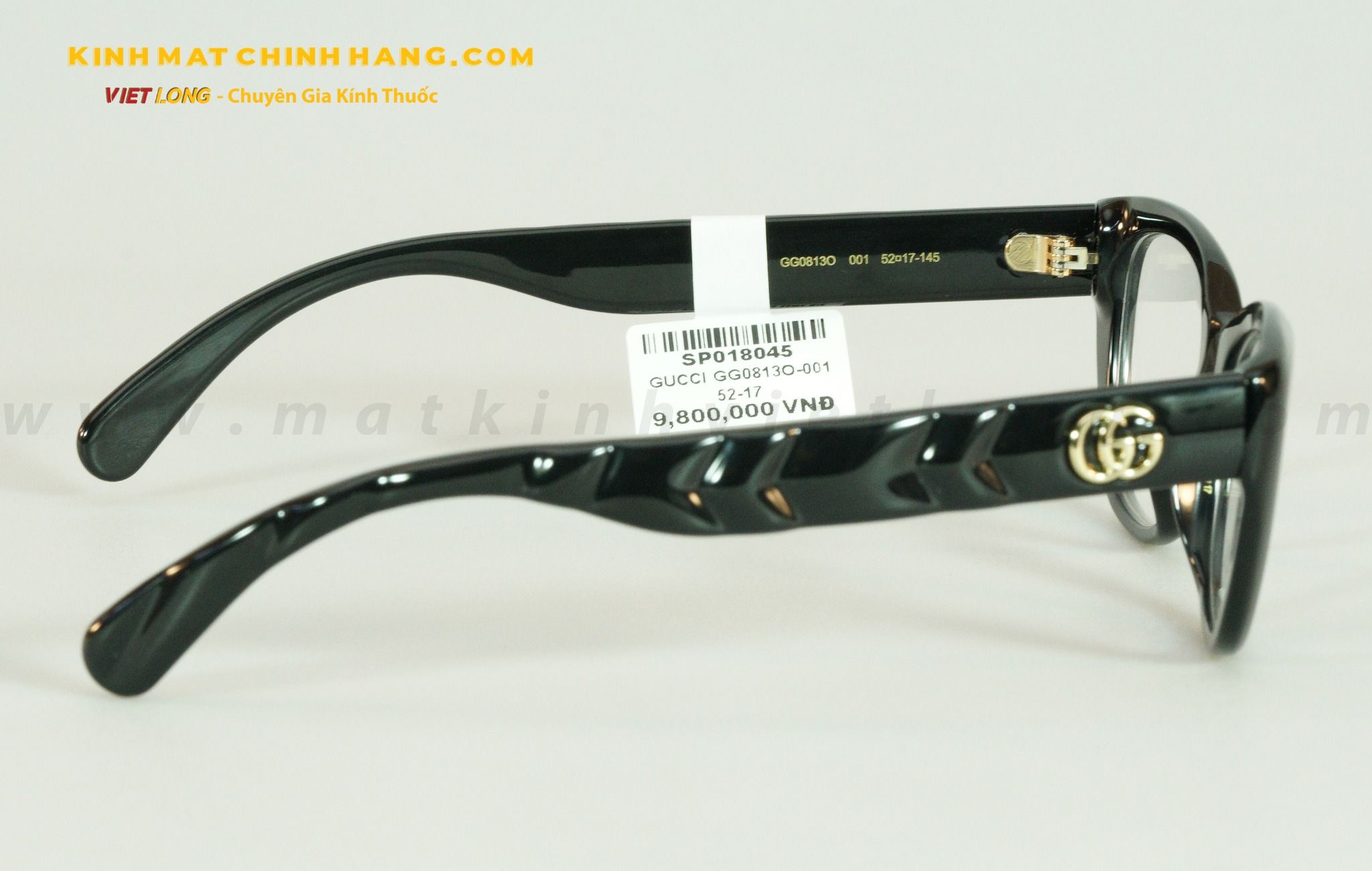 GỌNG KÍNH GUCCI GG0813O-001 52-17