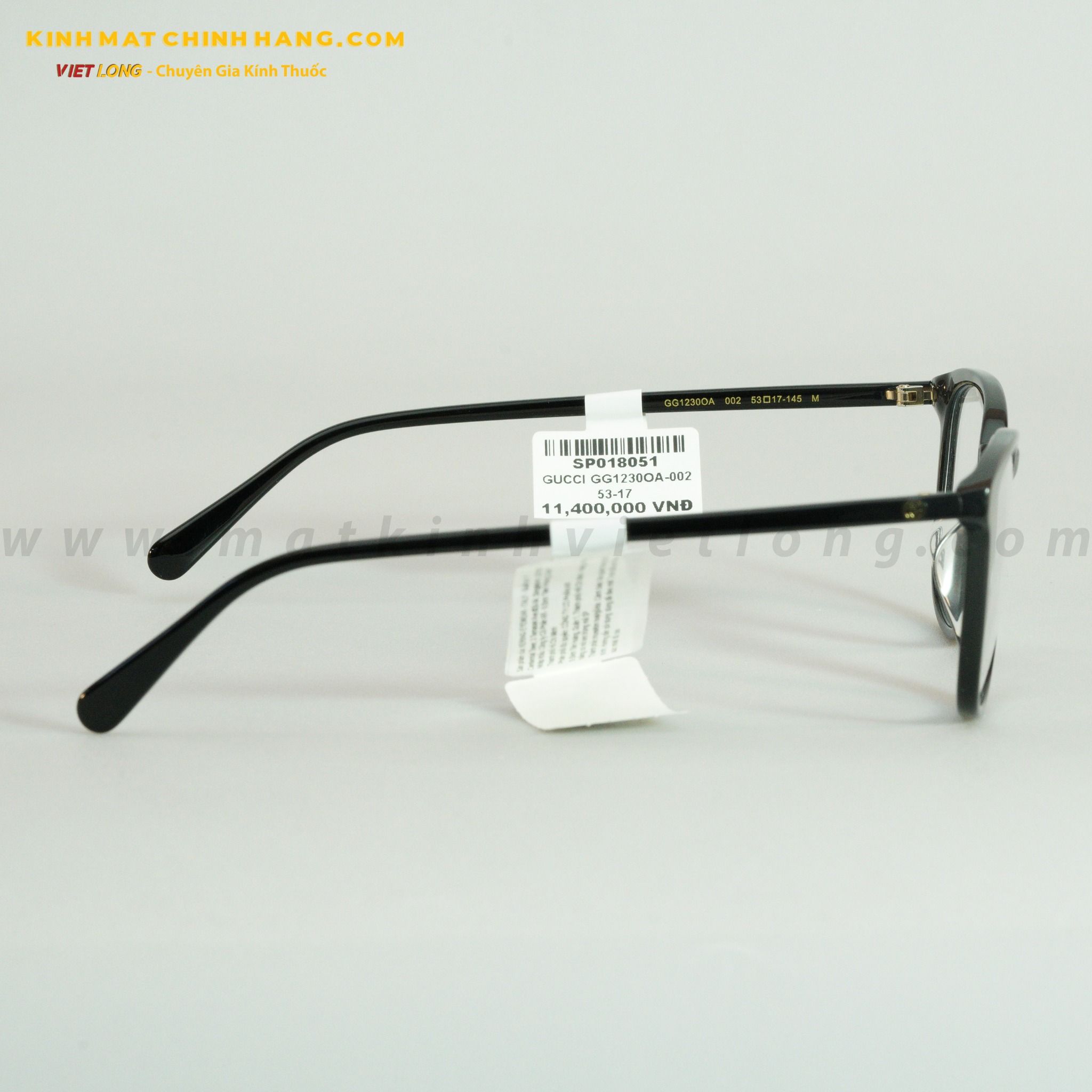 GỌNG KÍNH GUCCI GG1230OA-002 53-17