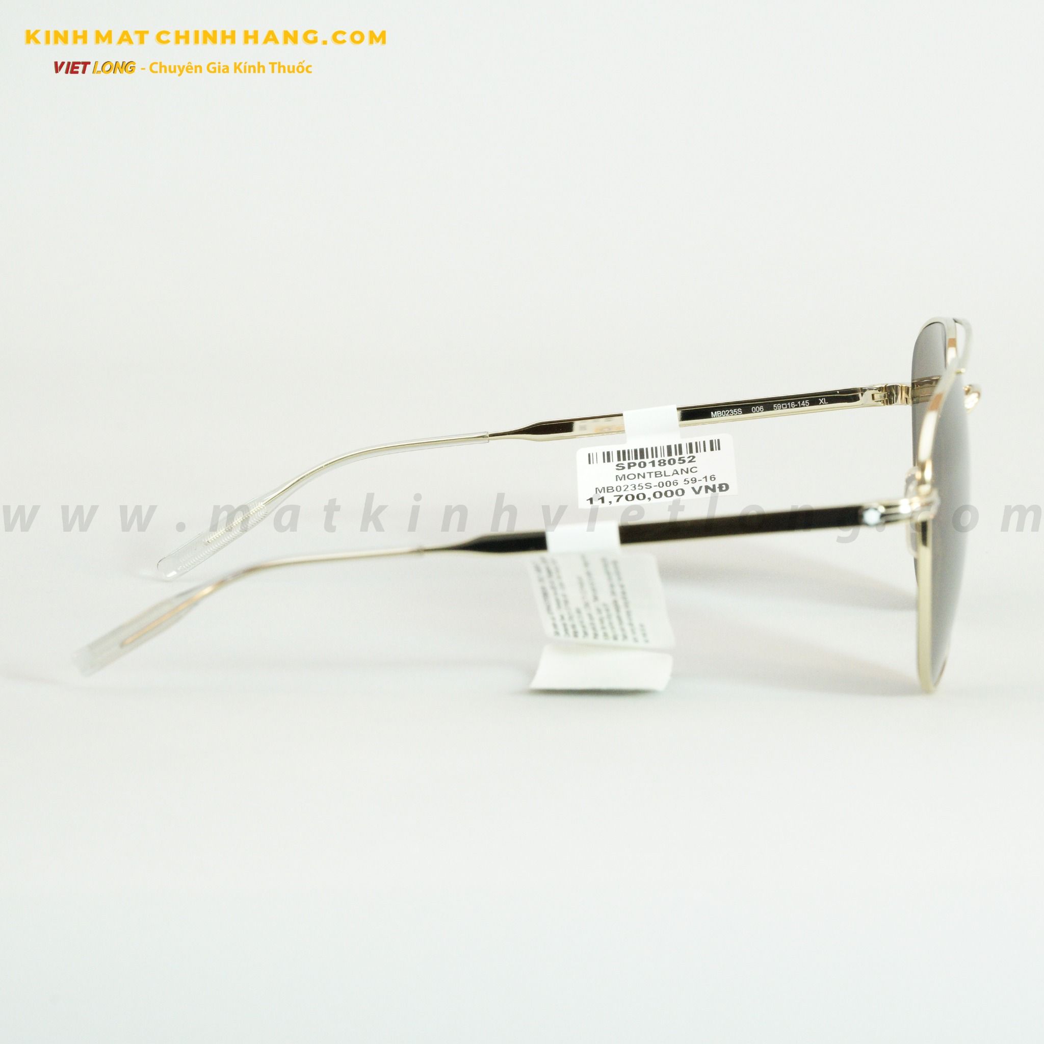 KÍNH MÁT MONTBLANC MB0235S-006 59-16