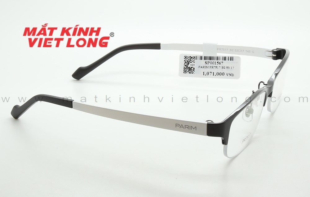  GỌNG KÍNH PARIM PR7517-B2 53-17 