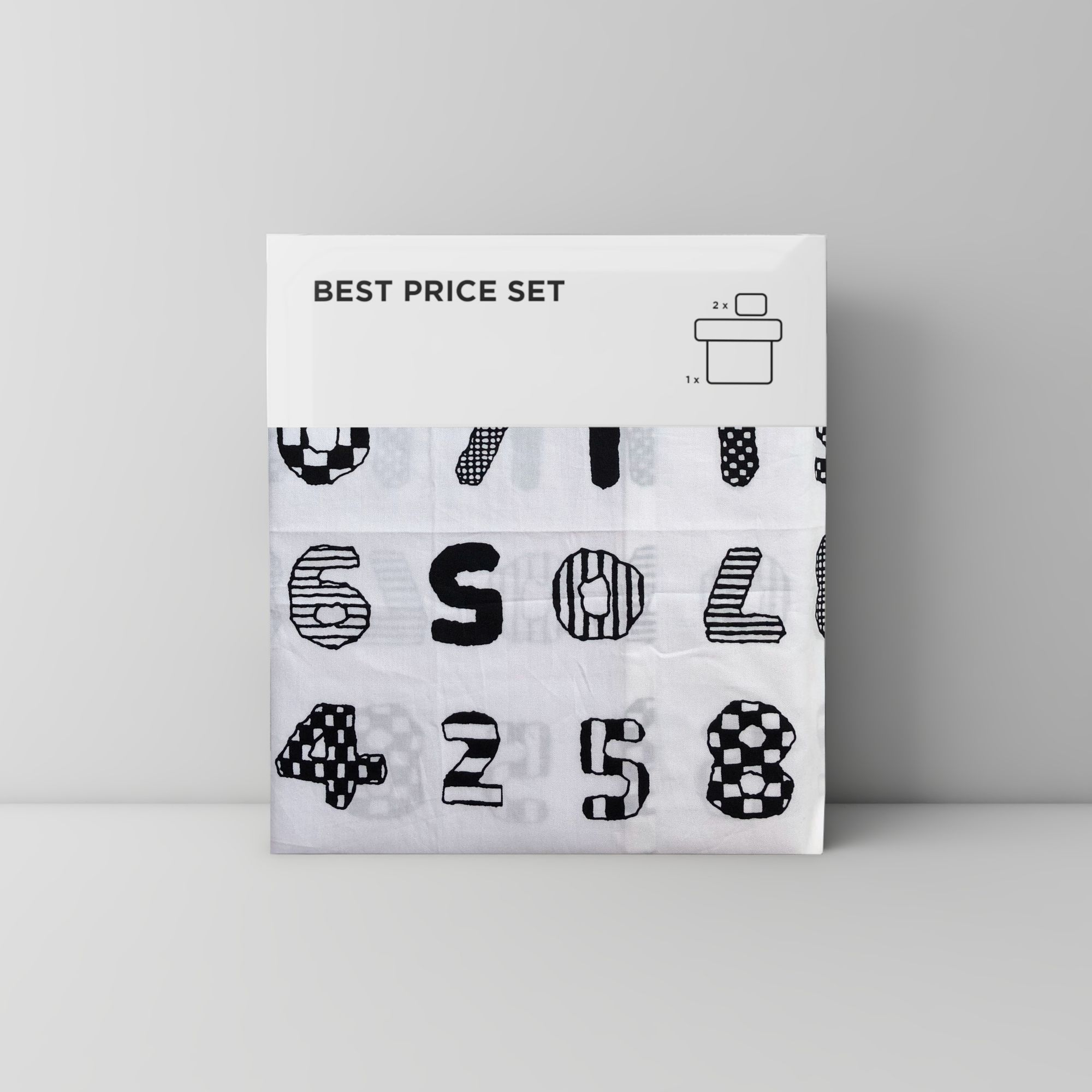 Best price 012 Numbers on white