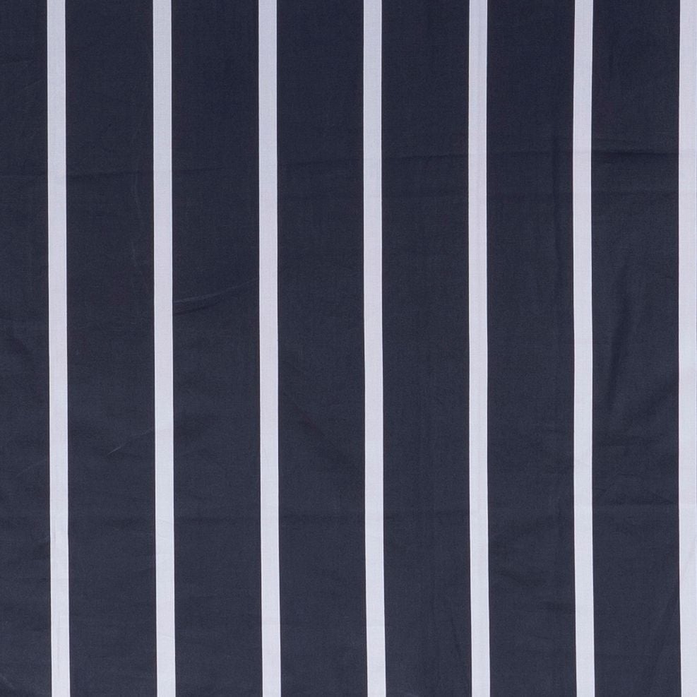 Pillow case 057 White stripe on navy