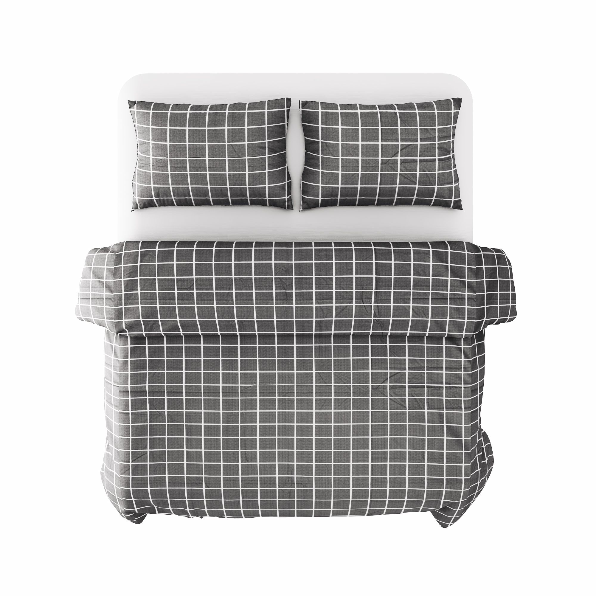 Best price 026 White grid on dark grey