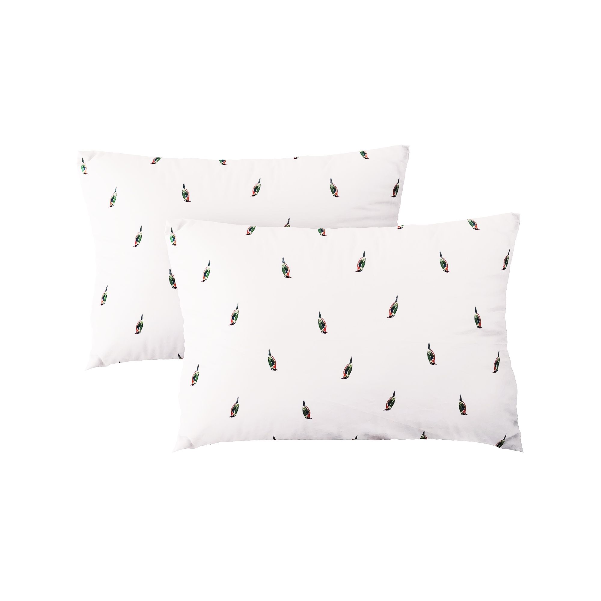 Pillow case 040 Birds on white (2pcs)