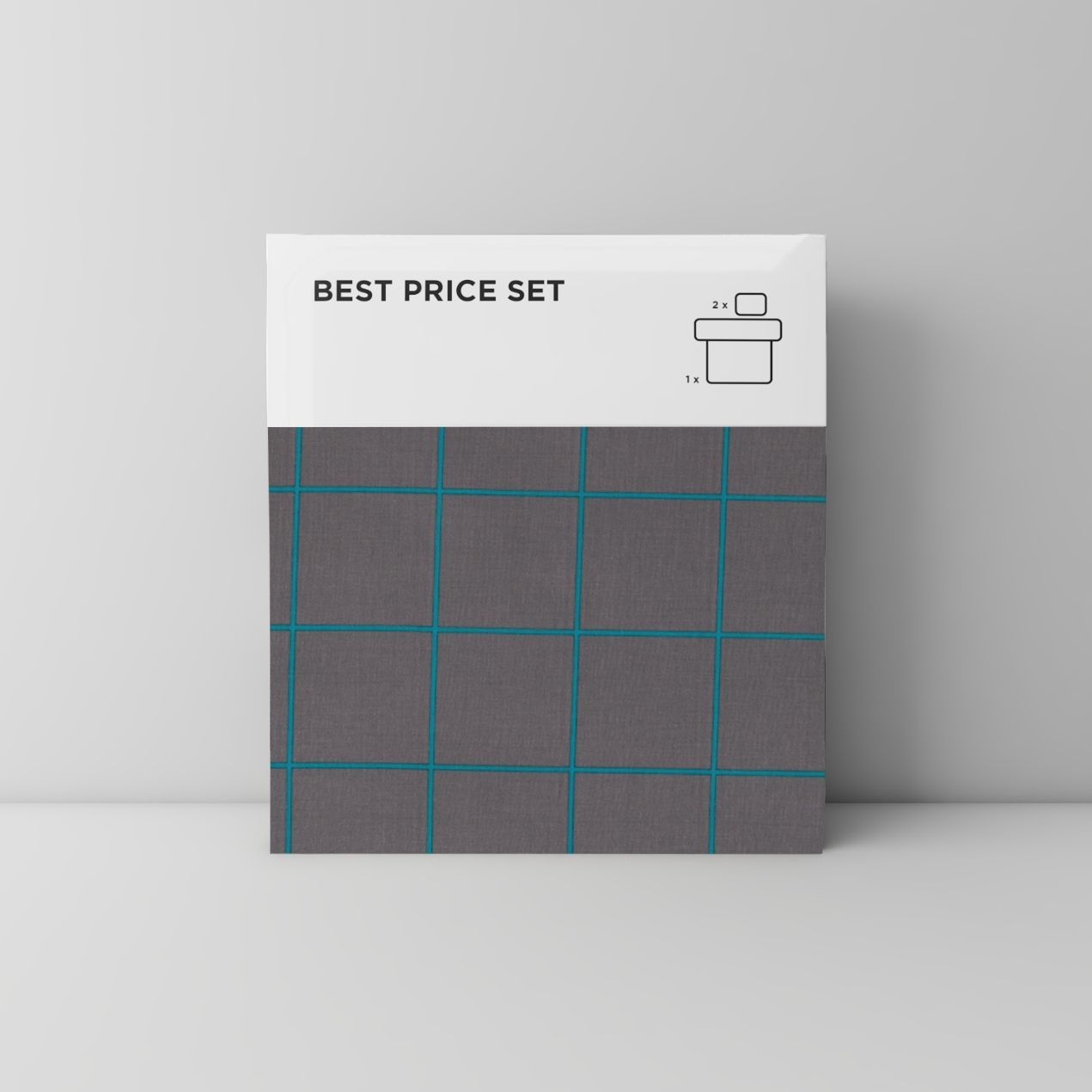 Best price 049 Poseidon green grid on dark grey
