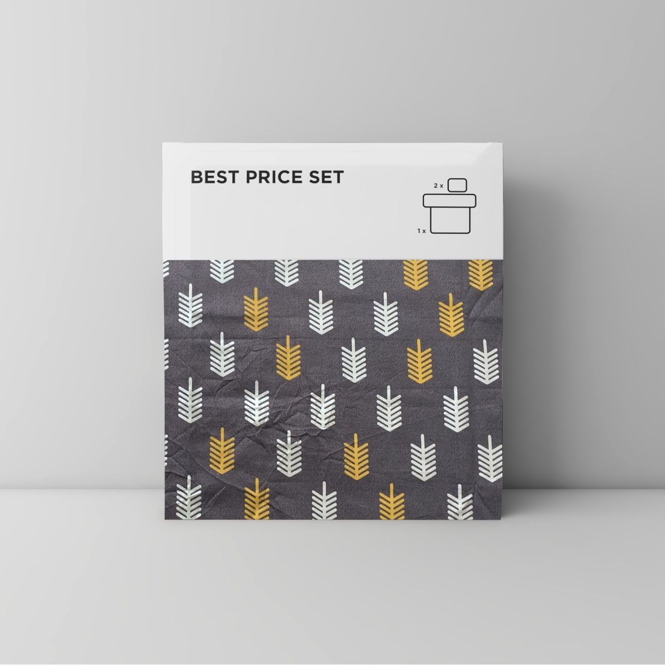 Best price 053 Yellow white arrow on grey