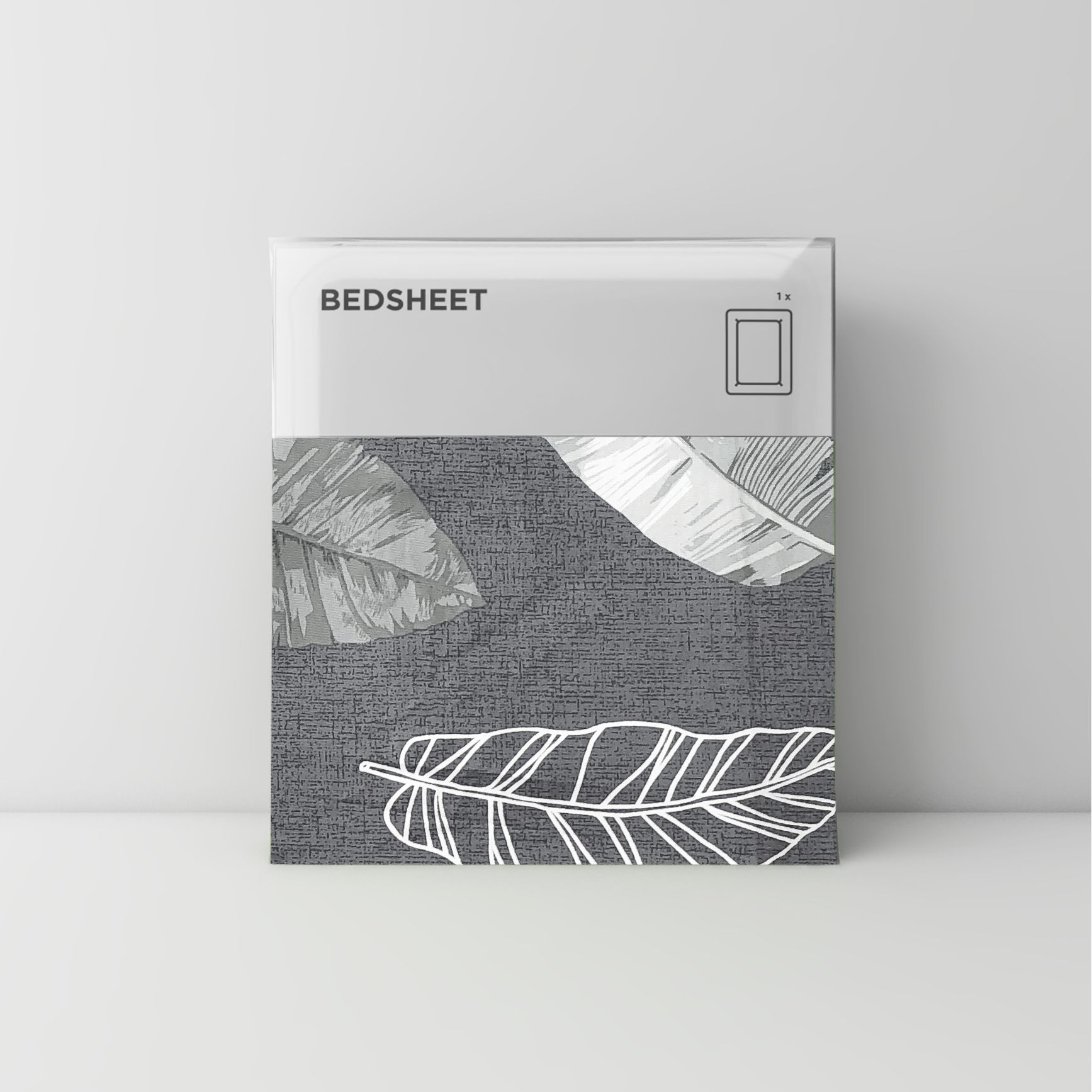 Best price 067 Light grey leaves on dark grey