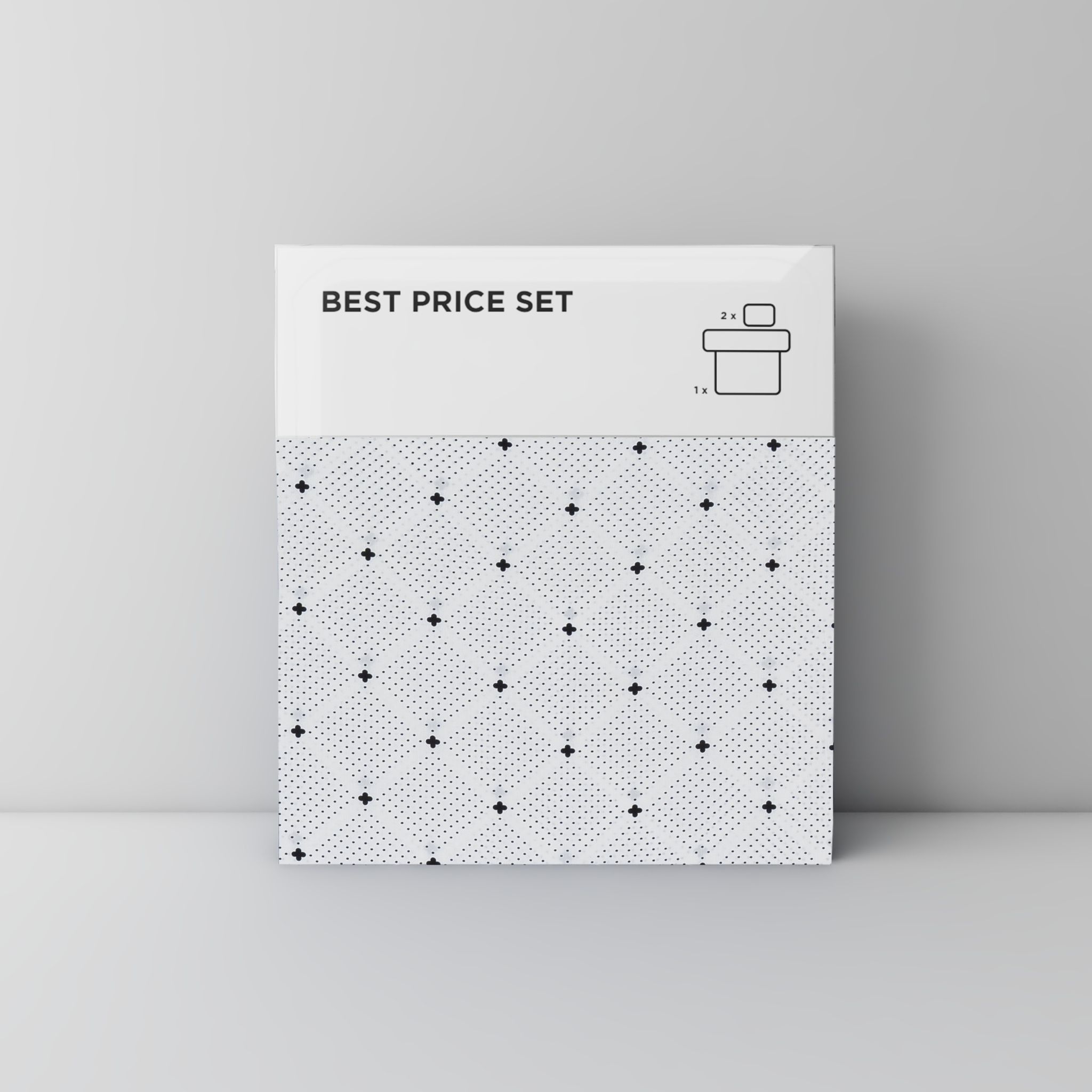 Best price 085 Black dots on white