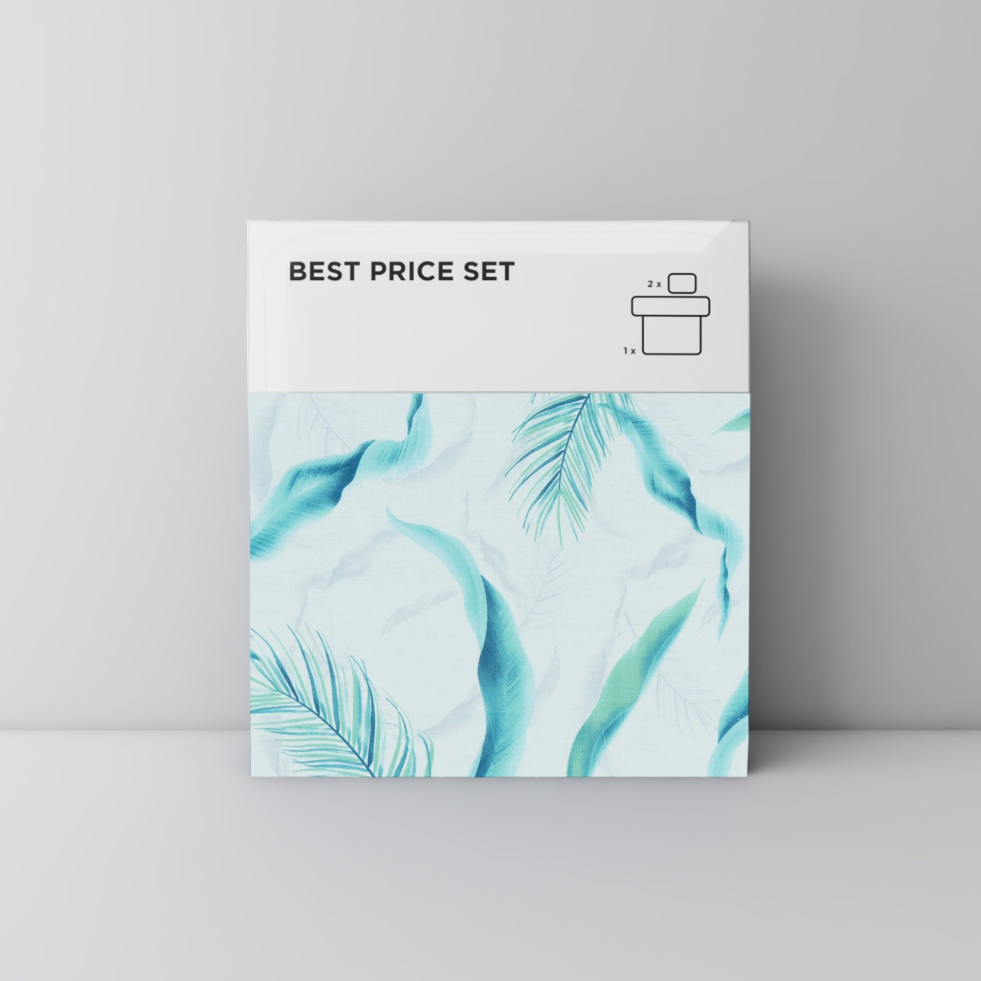 Best price 093 Blue palm leaves