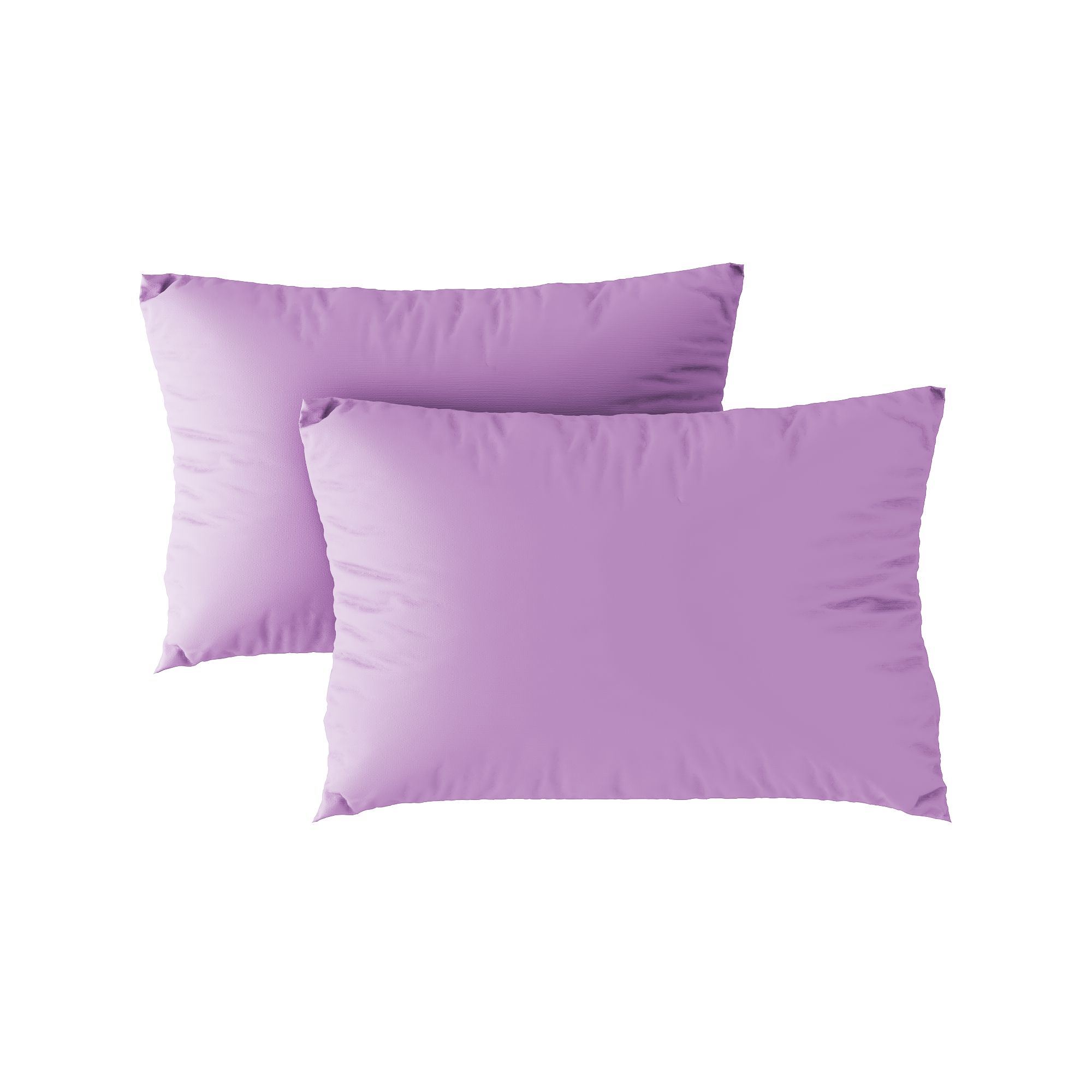 Standard pillow case 10 Light purple (2pcs)