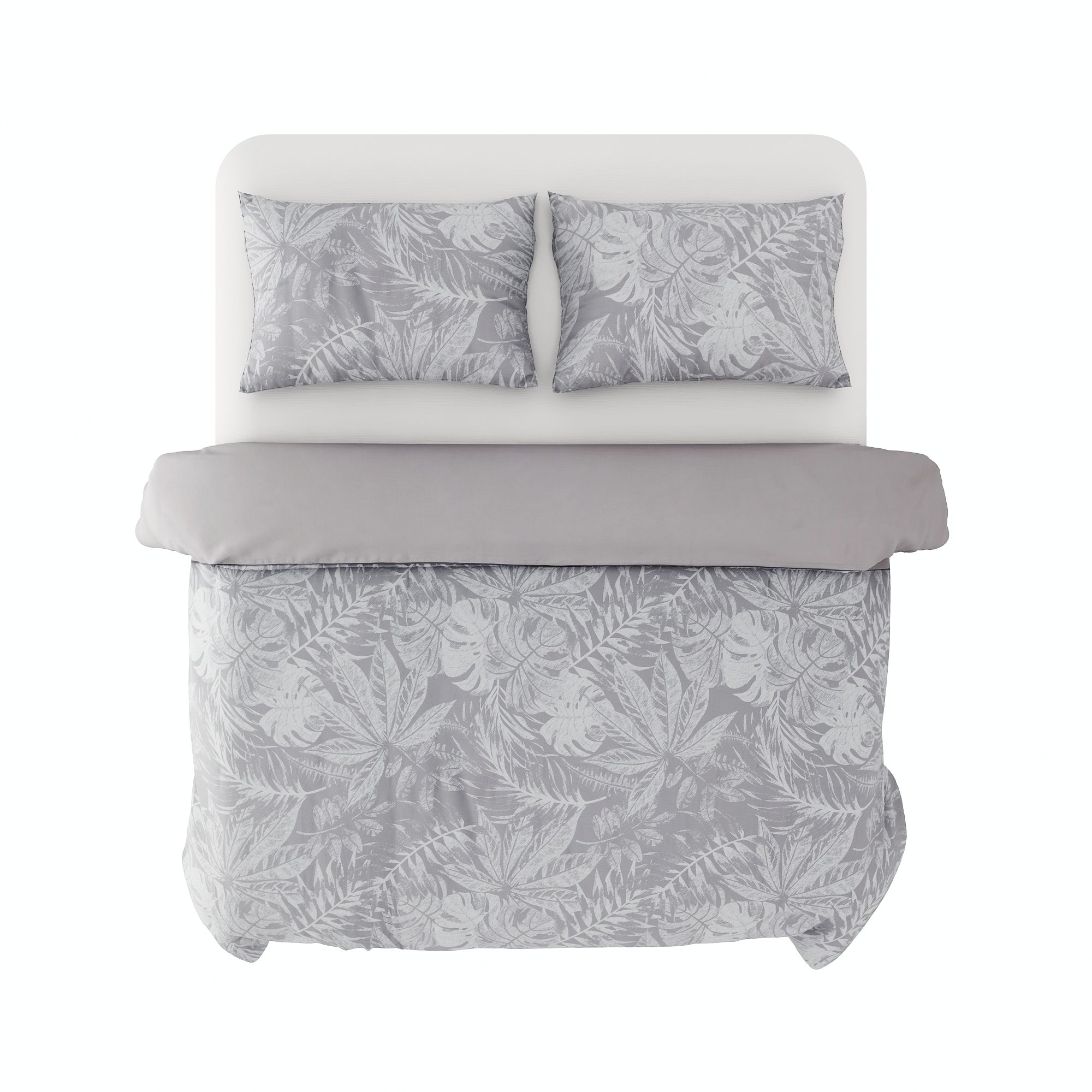 Best price 131 White leaves on grey