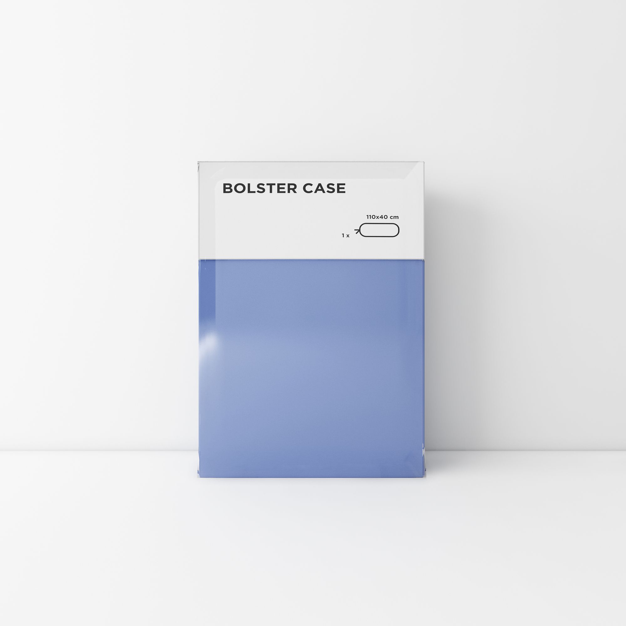 Standard bolster case 11 Grey blue