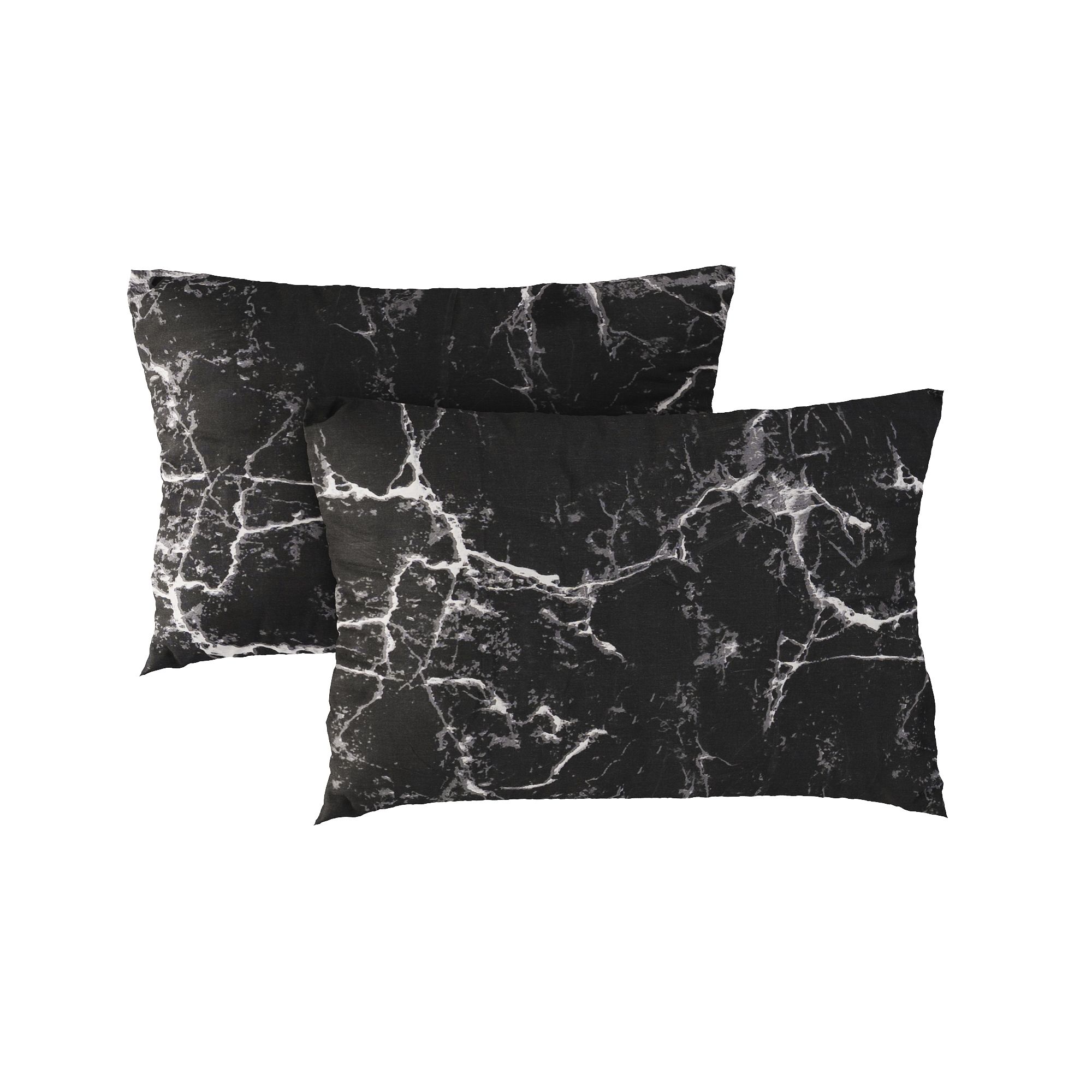Pillow case 196 Black marble