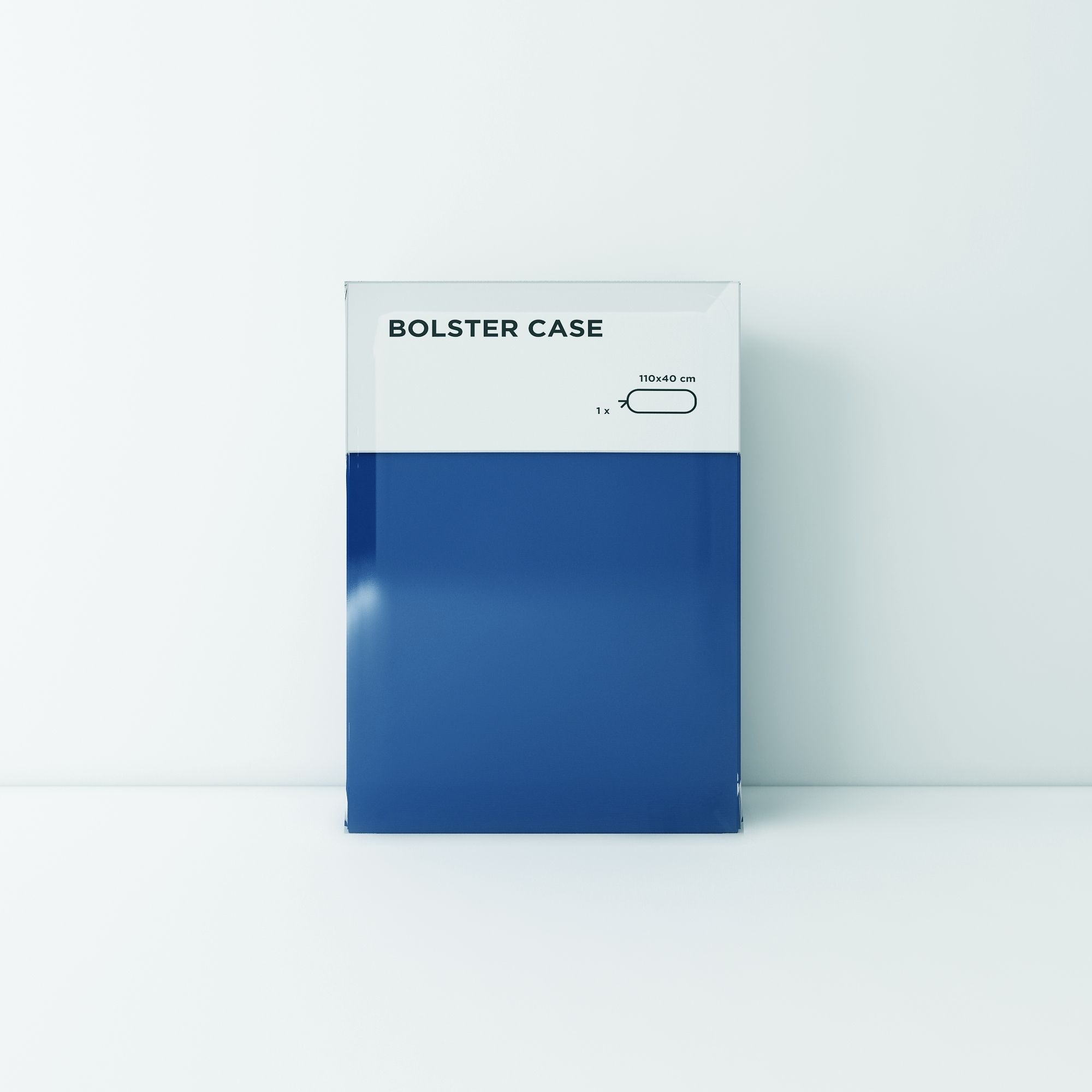 Standard bolster case 14 Cobalt blue