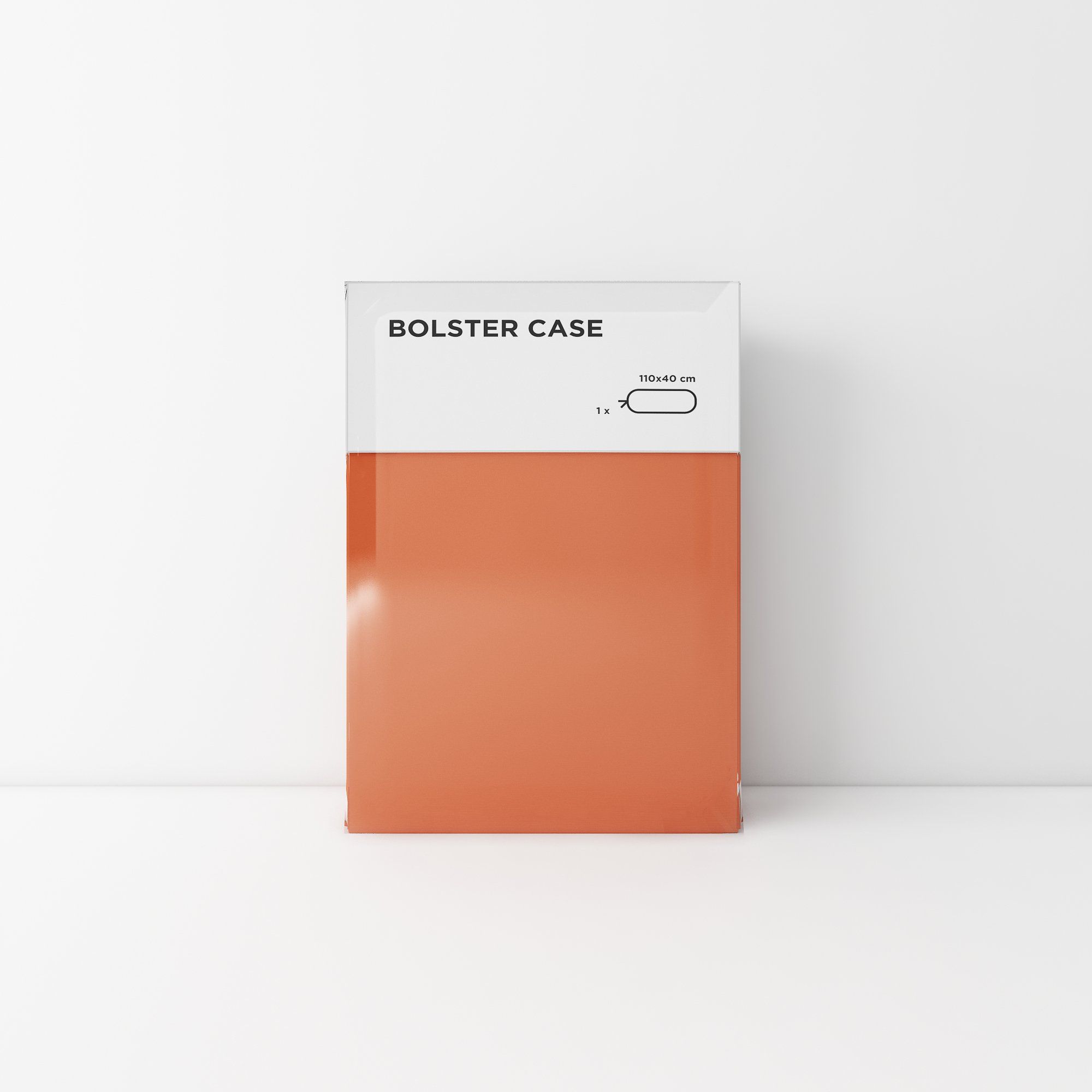 Standard bolster case 17 Orange