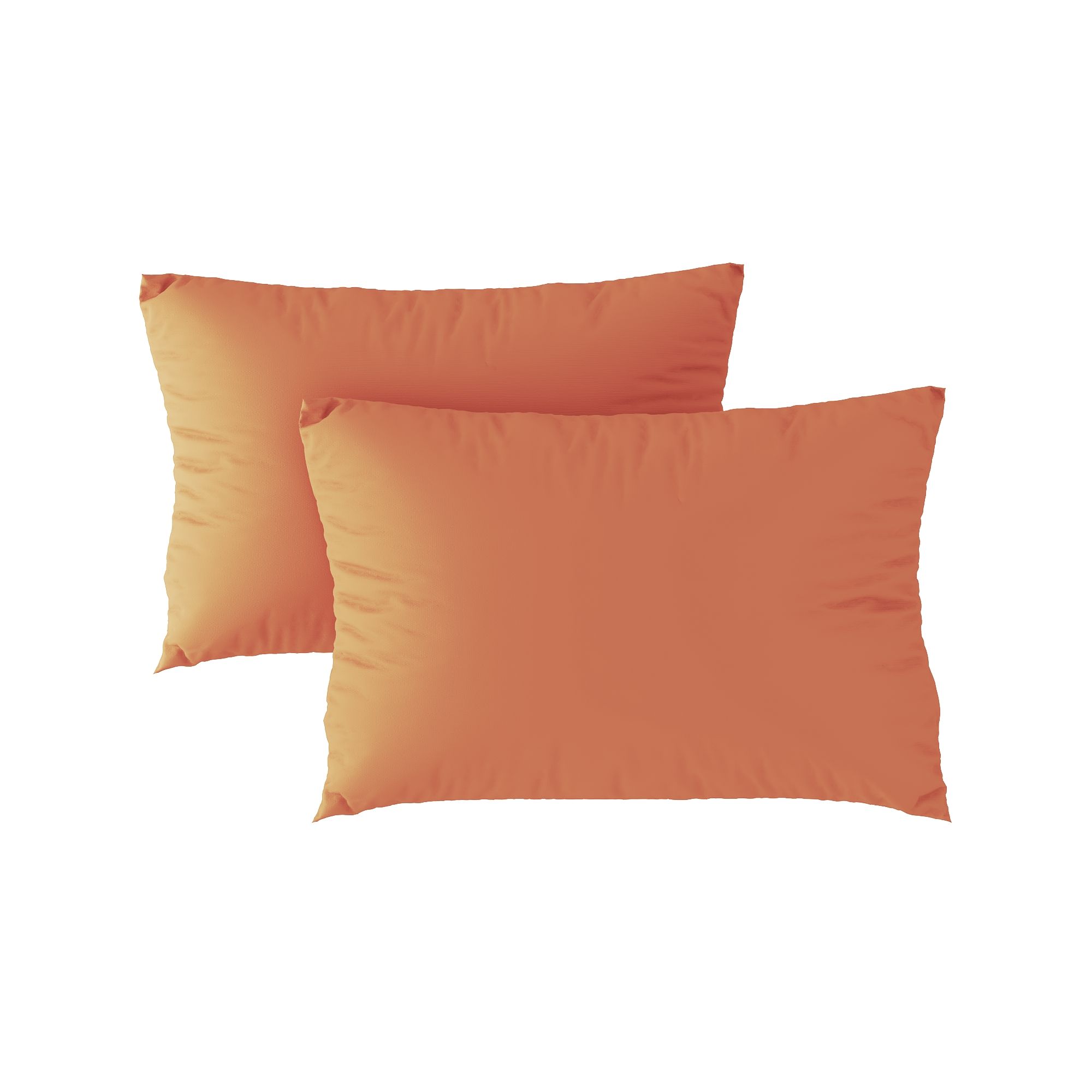 Standard pillow case 17 Orange (2pcs)