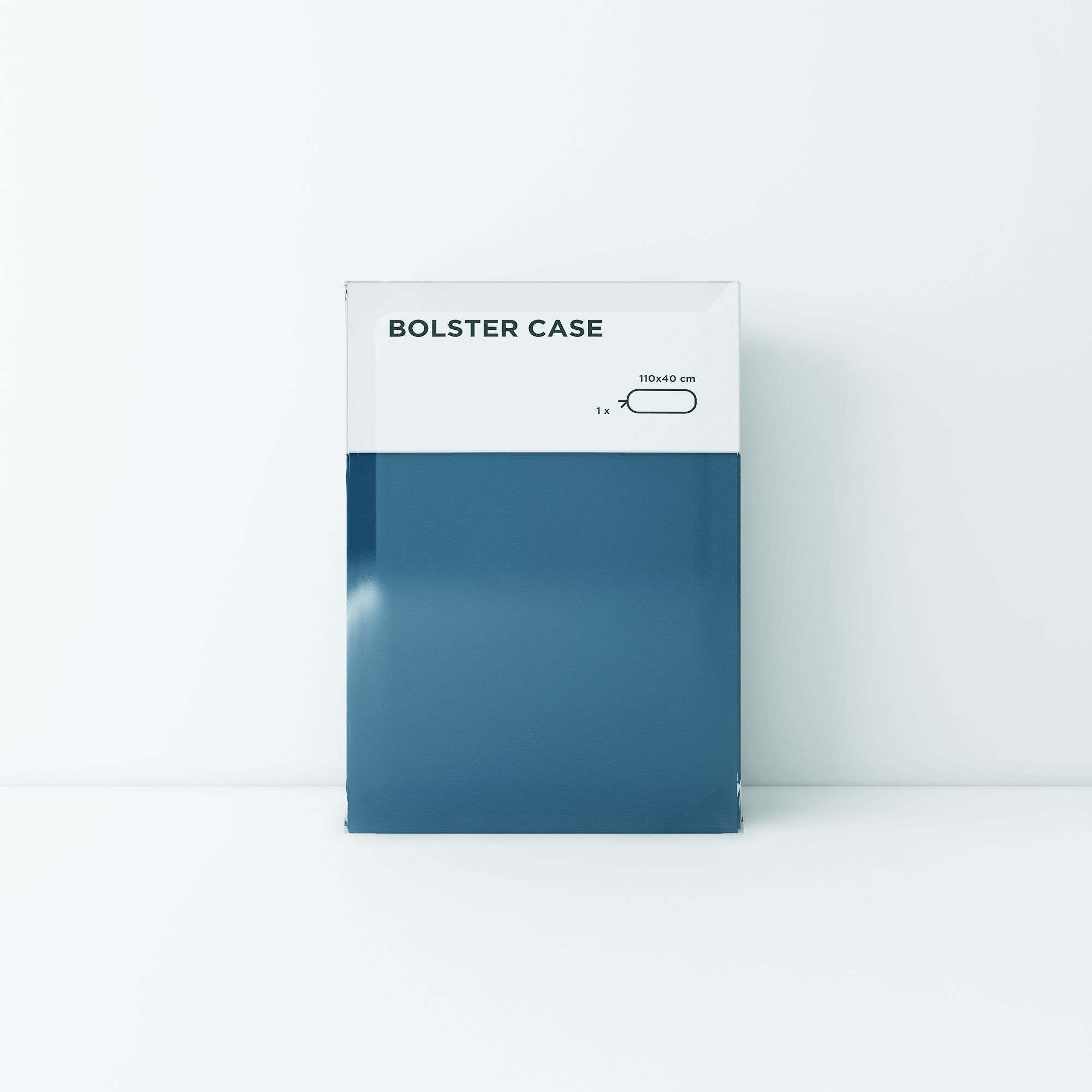 Standard bolster case 19 Habour blue