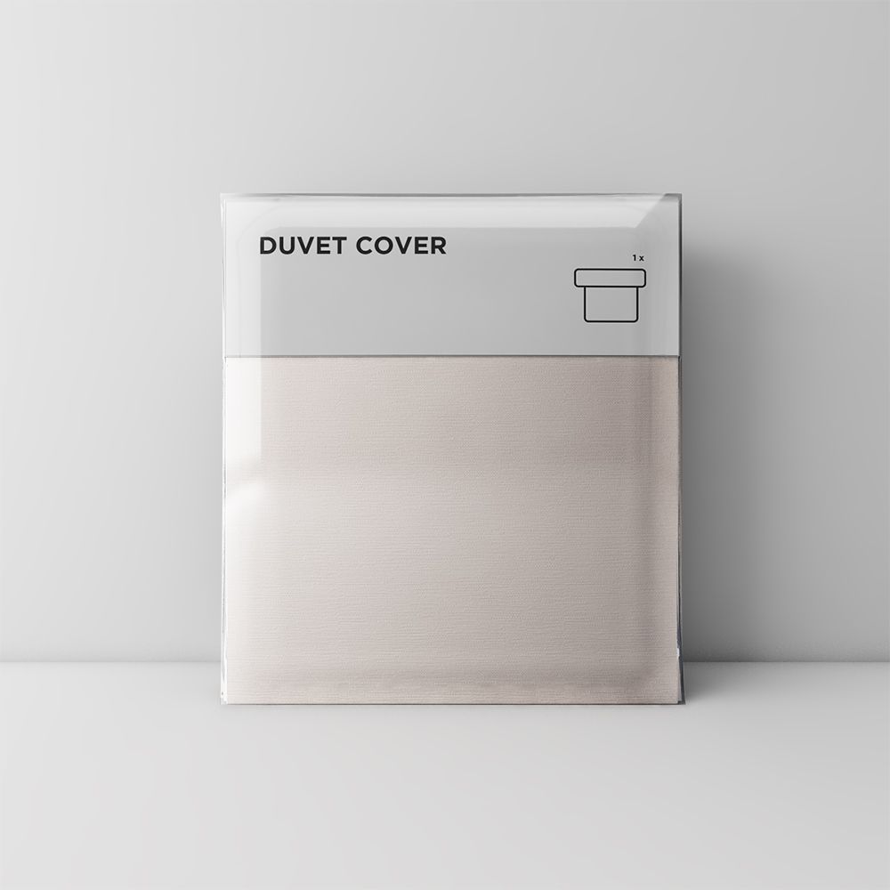 Premium duvet cover 01 Smoke grey