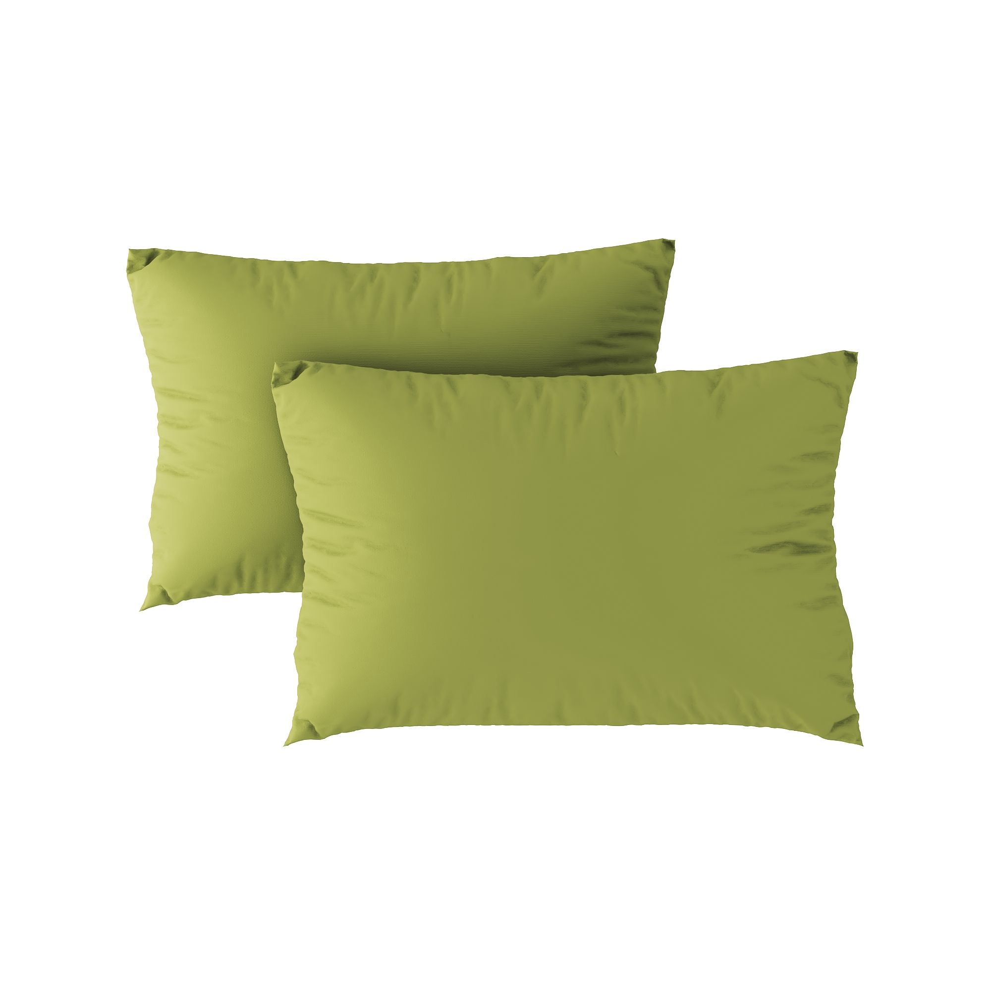 Standard pillow case 01 Light green (2pcs)