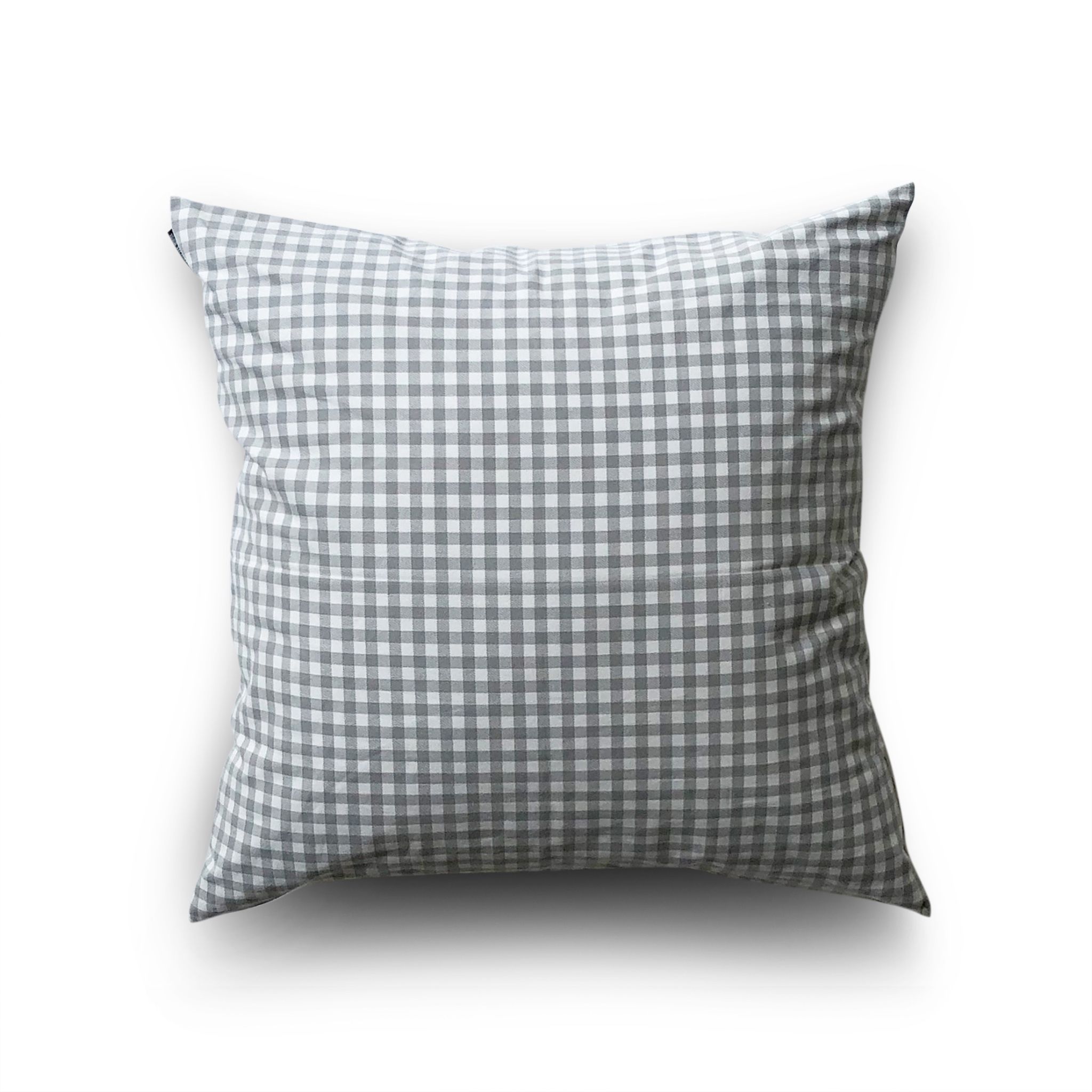 Cushion cover 21 Grey white grid