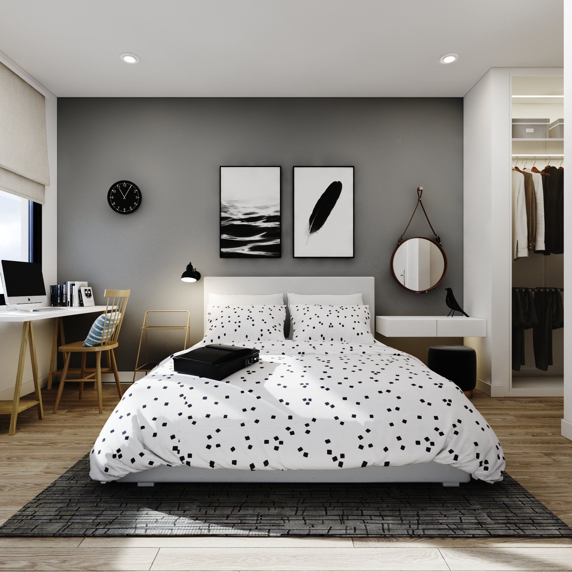Best price 018 Black square dot