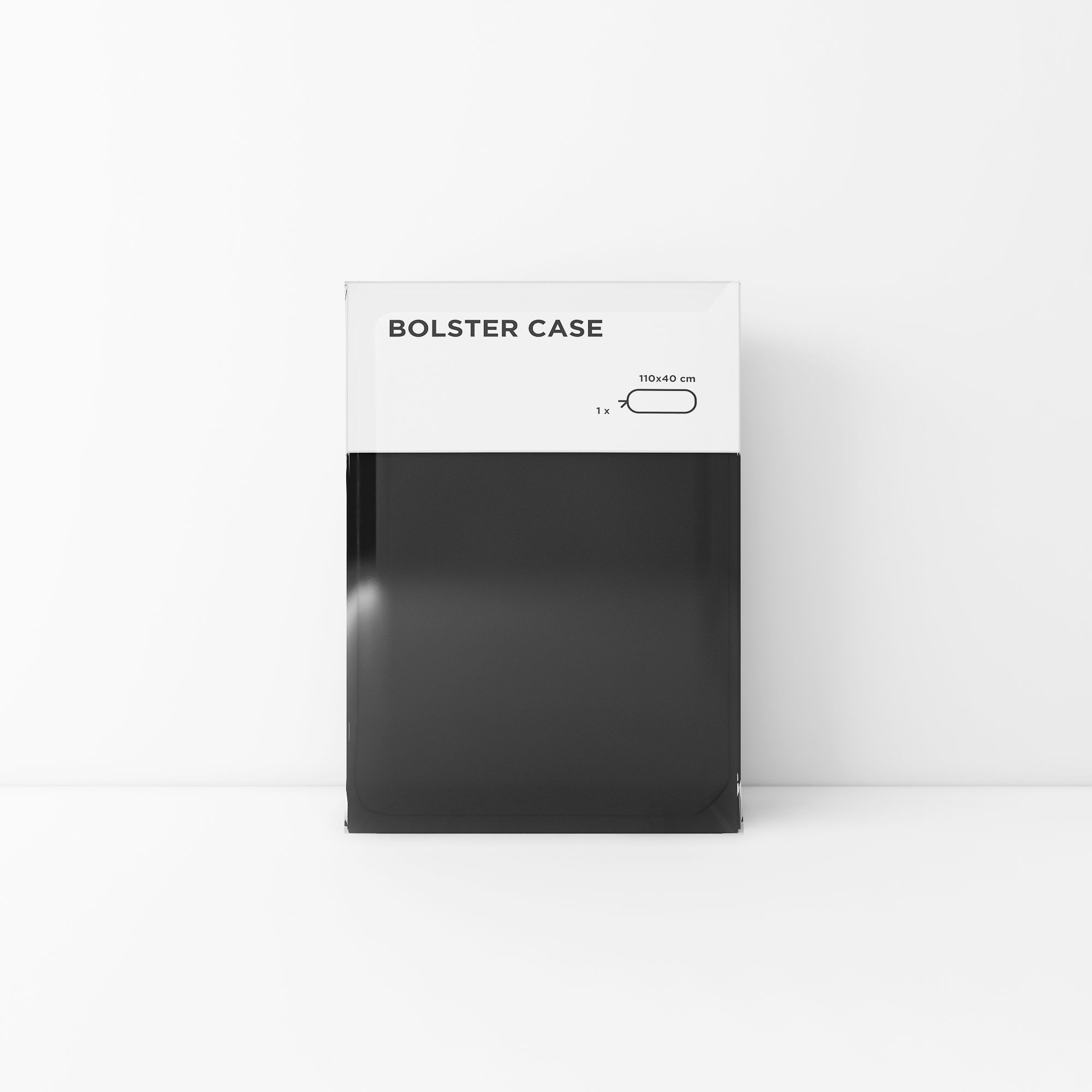 Standard bolster case 23 Dark grey