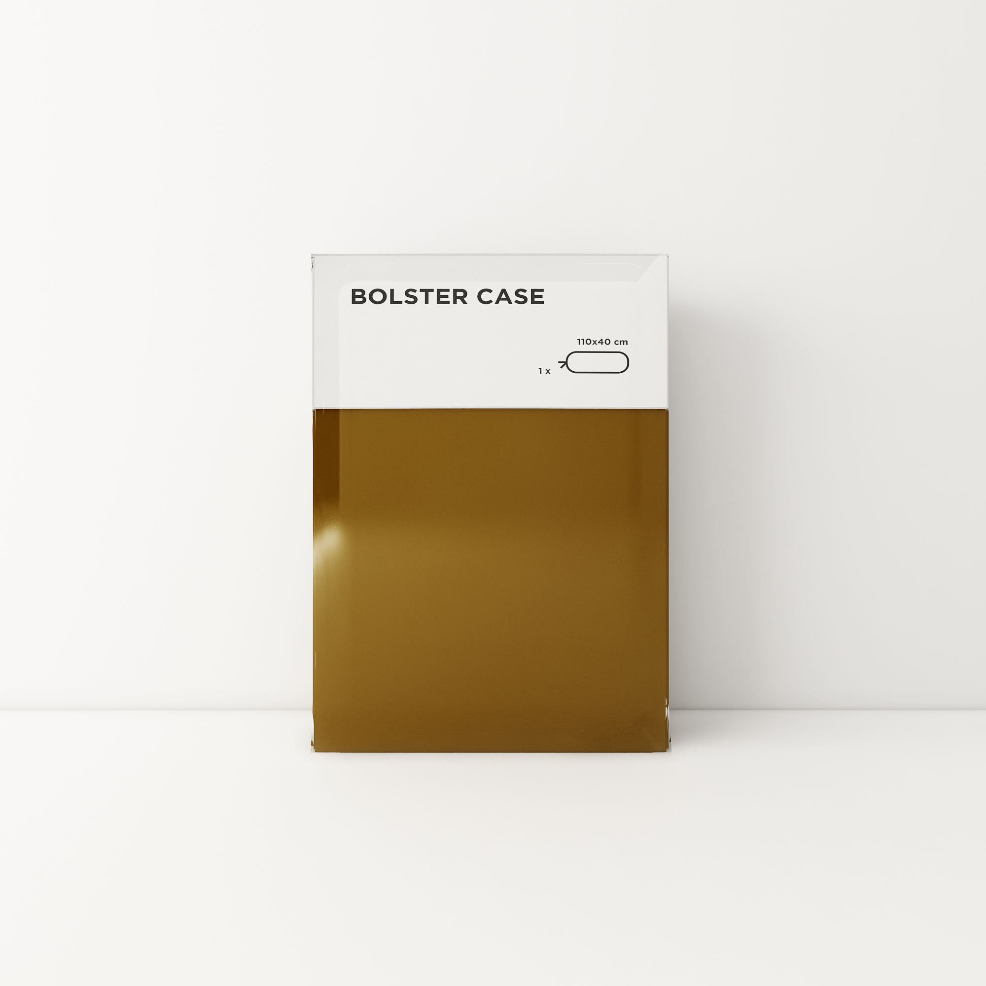 Premium bolster case 21 Honey yellow