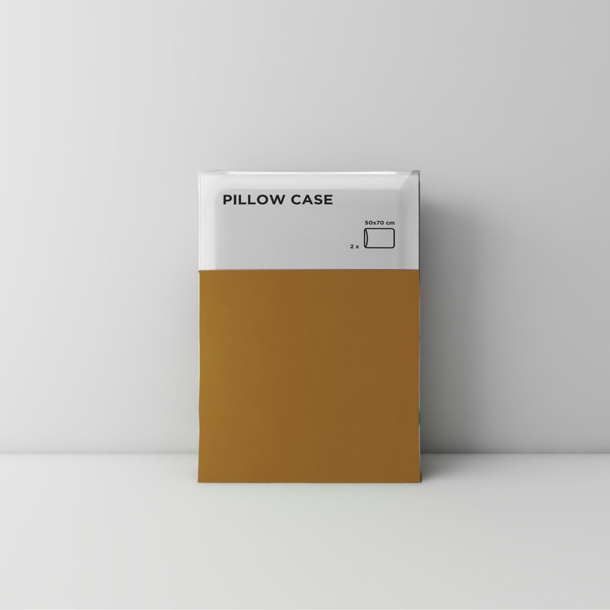 Premium pillow case 21 Honey yellow