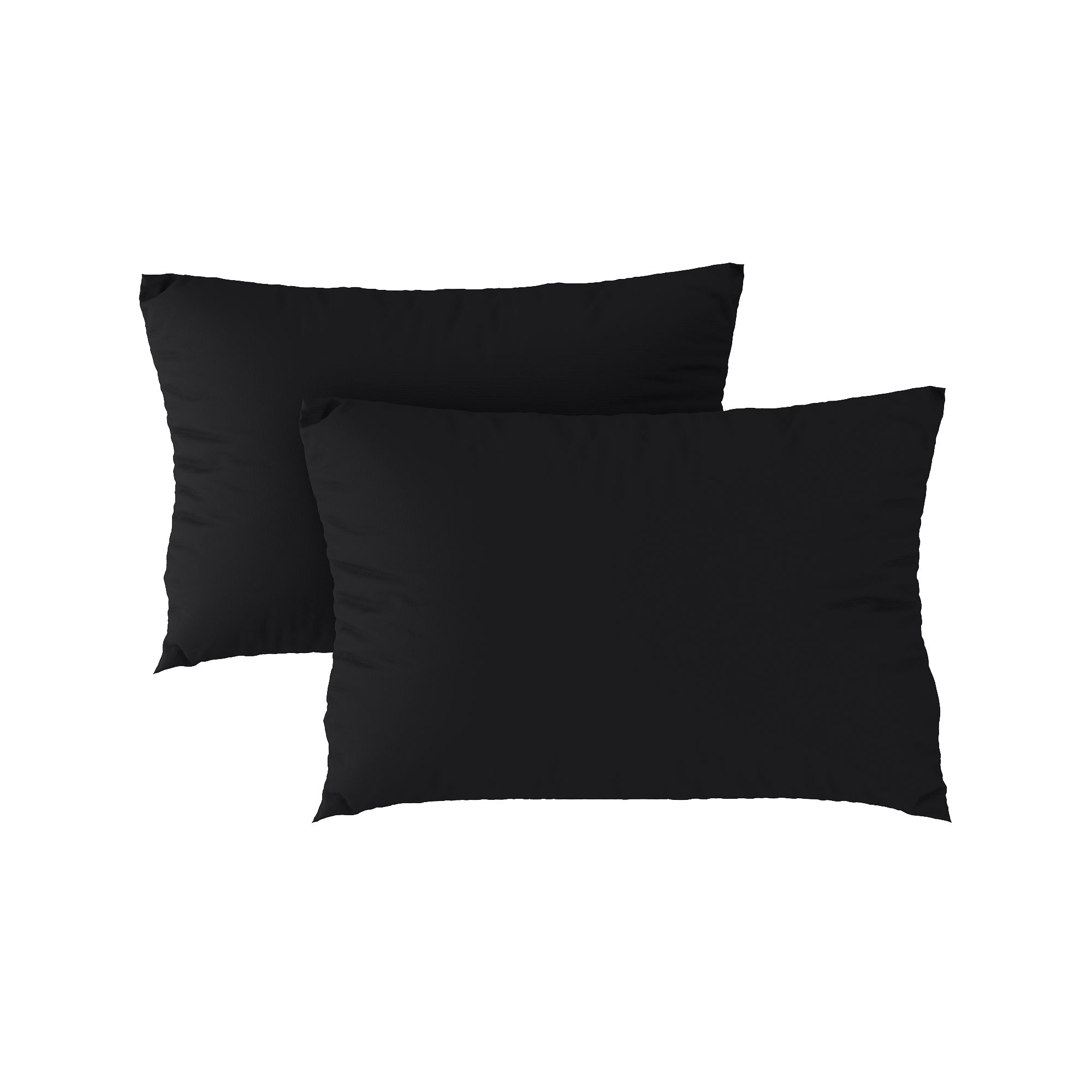 Standard pillow case 24 Black (2pcs)