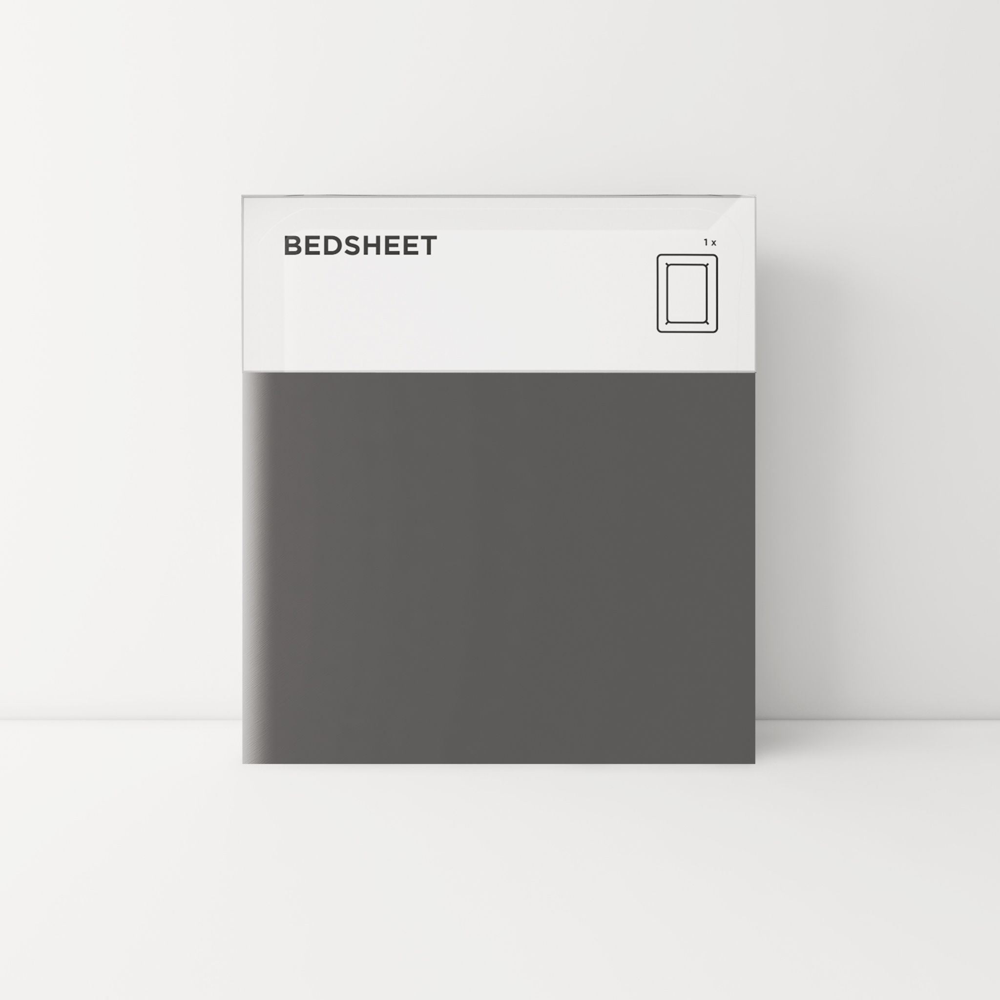Standard bedsheet 27 Grey