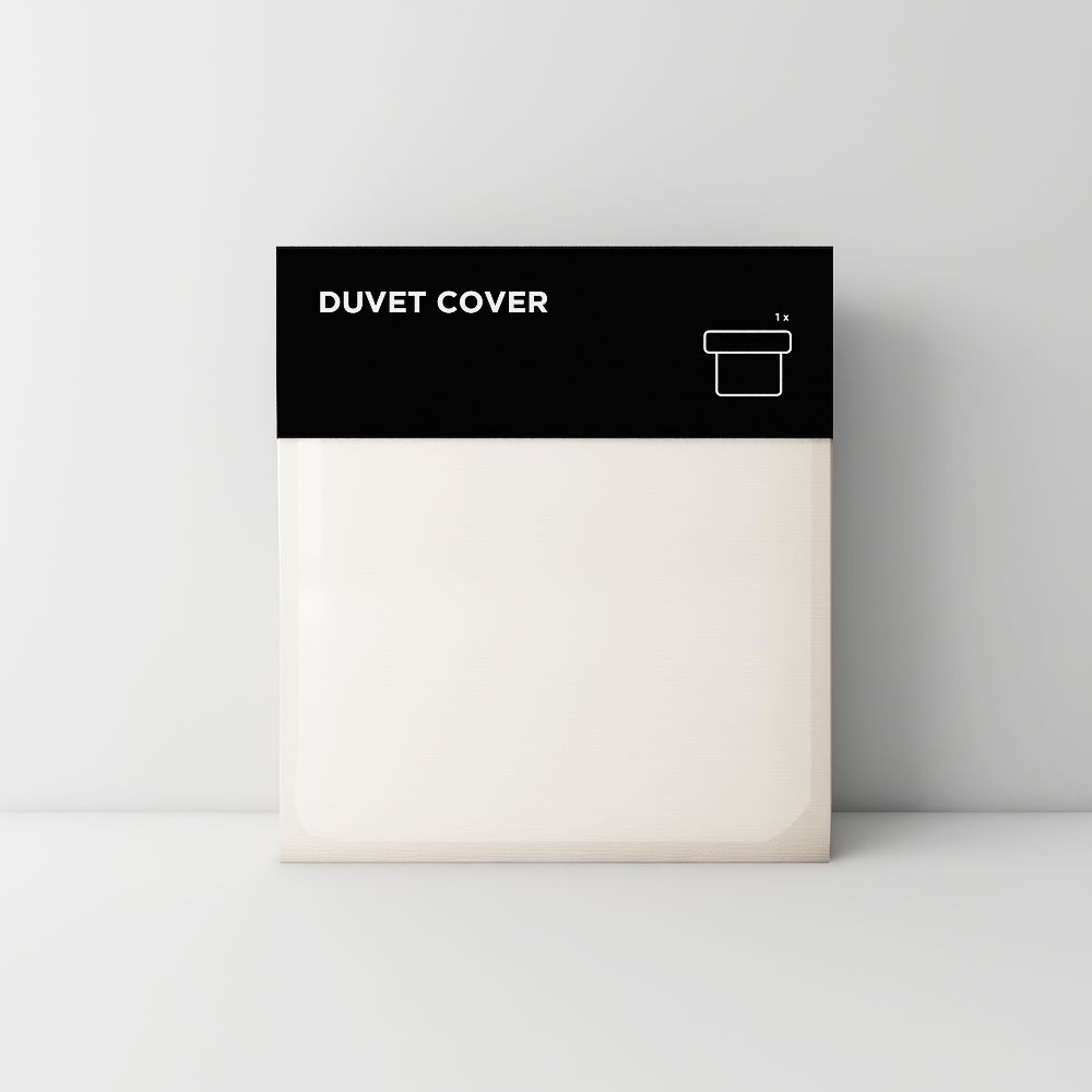 Tencel duvet cover 01 White cream