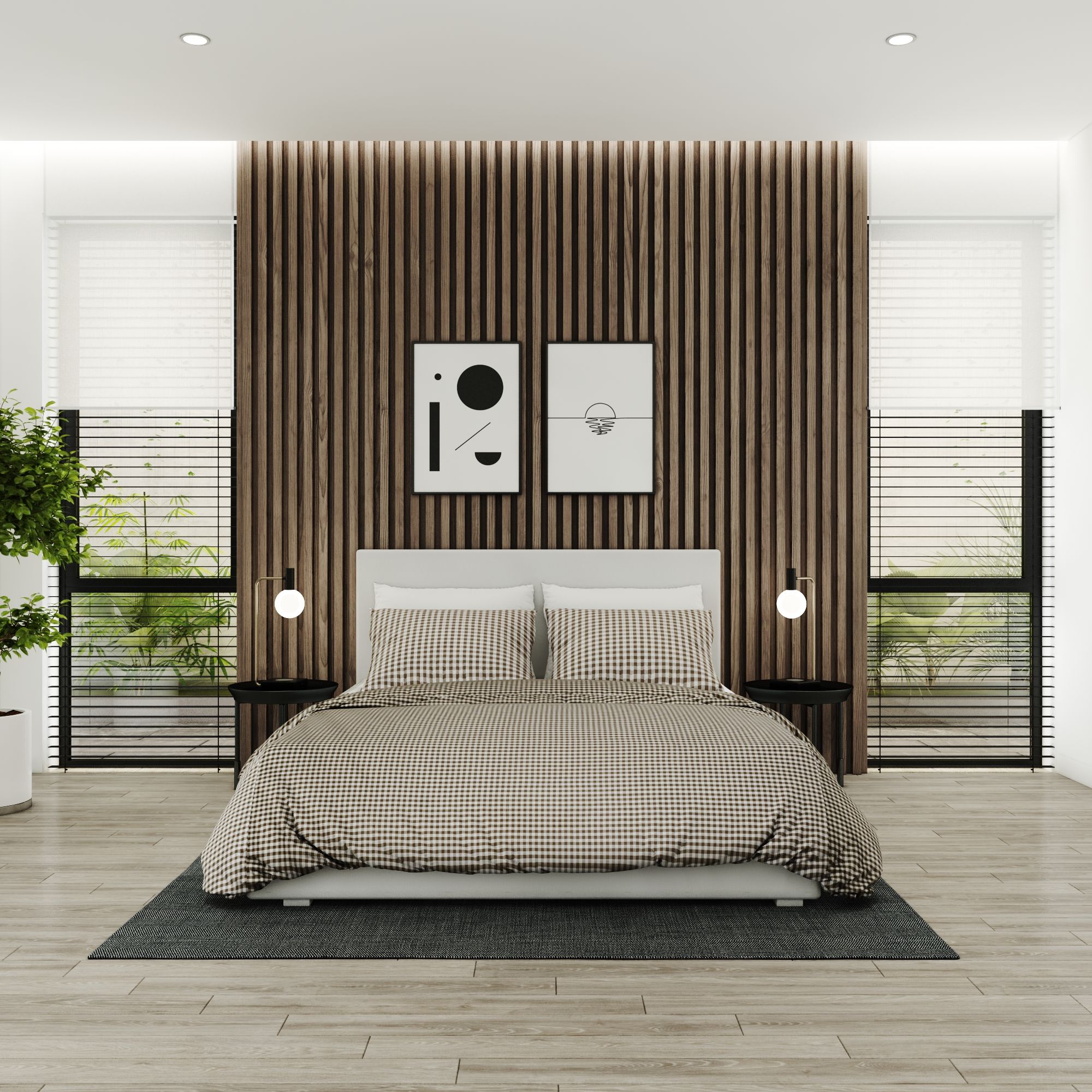 Best price 141 Small brown checkerboard