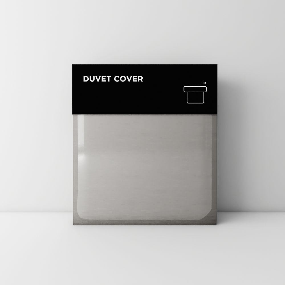 Tencel duvet cover 02 Light grey