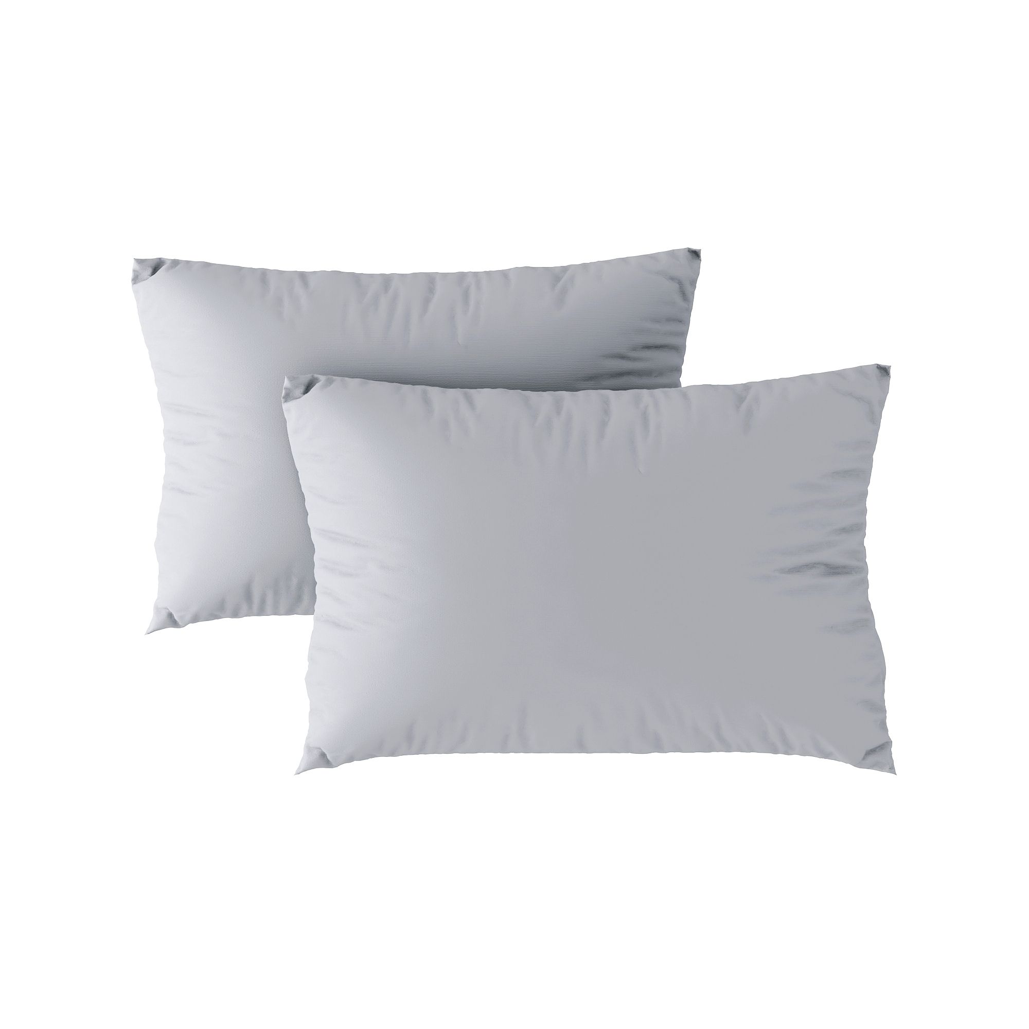 Standard pillow case 04 Light grey (2pcs)