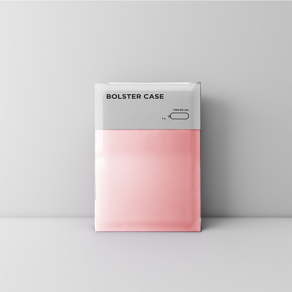 Premium bolster case 05 Light pink