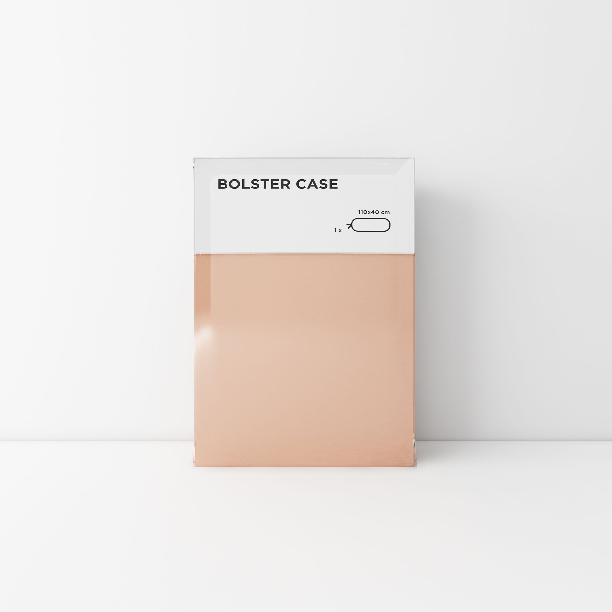 Standard bolster case 05 Pastel pink
