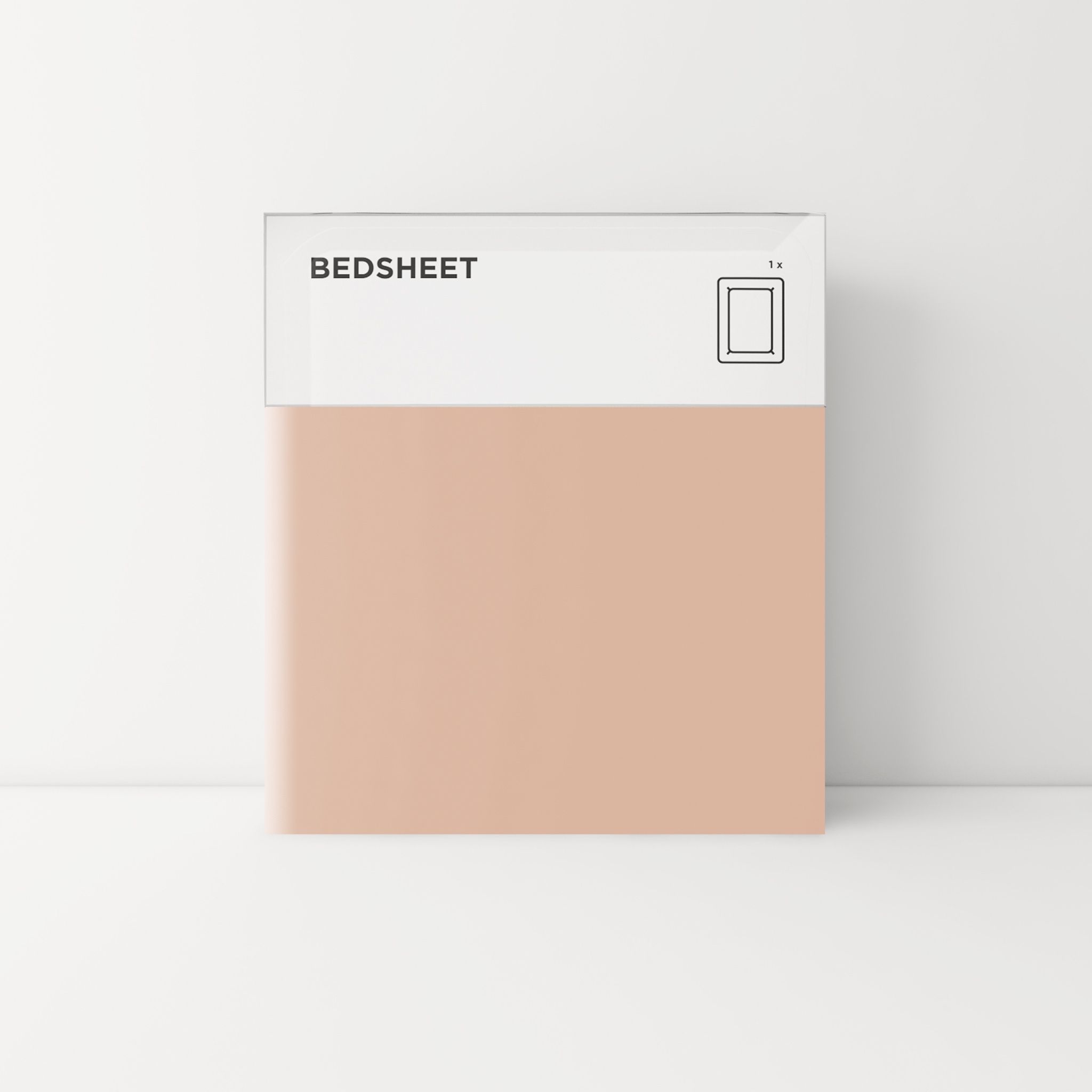 Standard bedsheet 05 Pastel pink