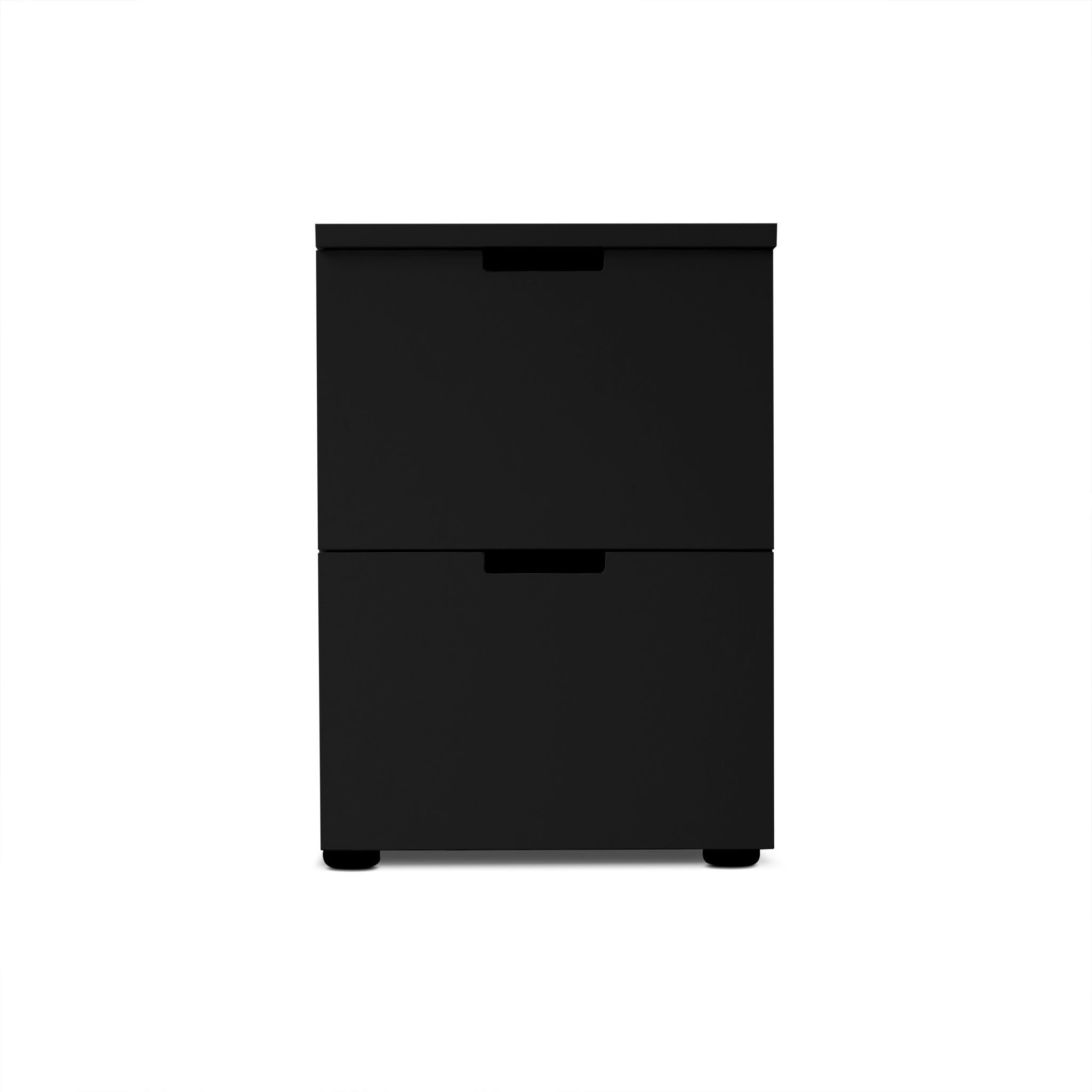 Tủ đầu giường 2 ngăn - Black