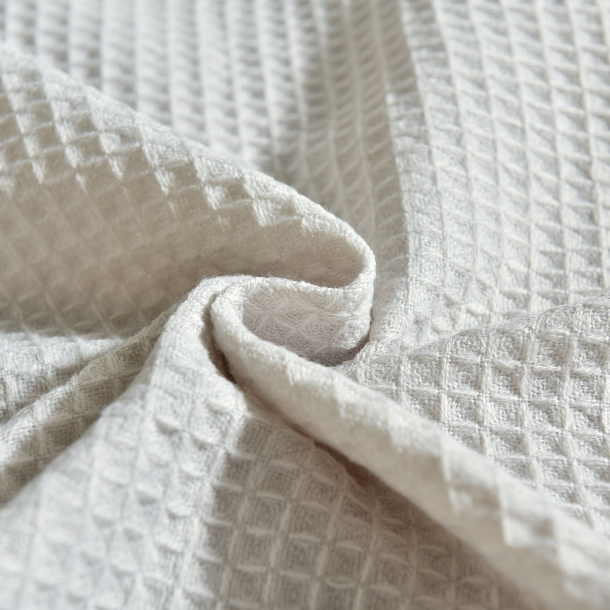 Mền sofa Beige waffle